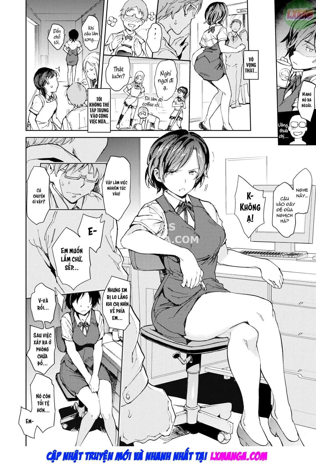 HentaiVN.net - Ảnh 9 - Sếp và tôi - Oneshot