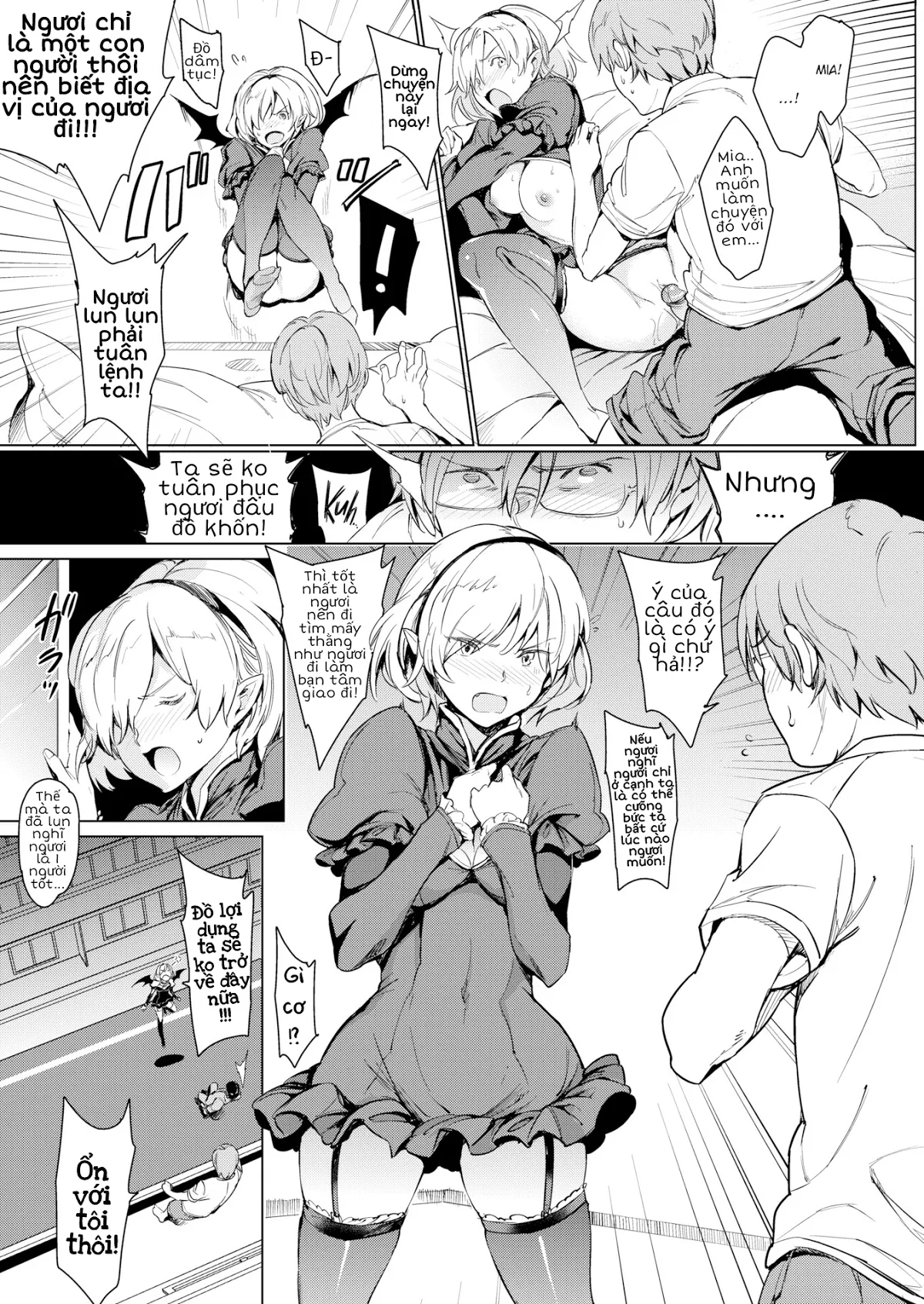 HentaiVN.net - Ảnh 9 - Người yêu lúc ban đêm [Nighttime Lover] - Chap 1