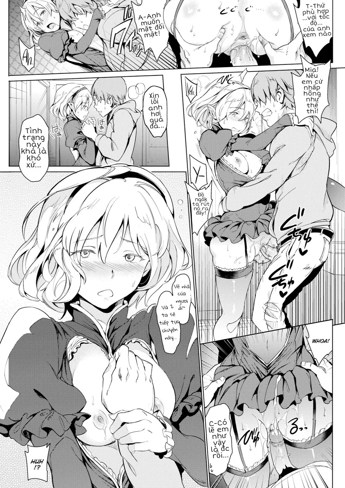 HentaiVN.net - Ảnh 16 - Người yêu lúc ban đêm [Nighttime Lover] - Chap 1