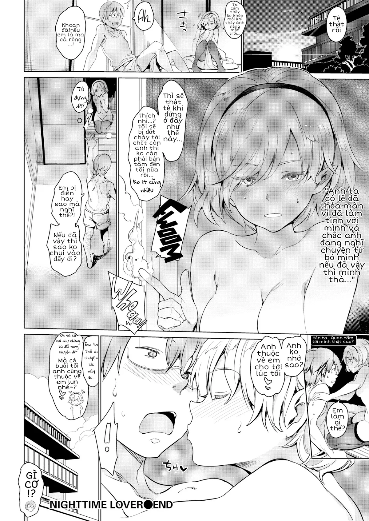 HentaiVN.net - Ảnh 20 - Người yêu lúc ban đêm [Nighttime Lover] - Chap 1