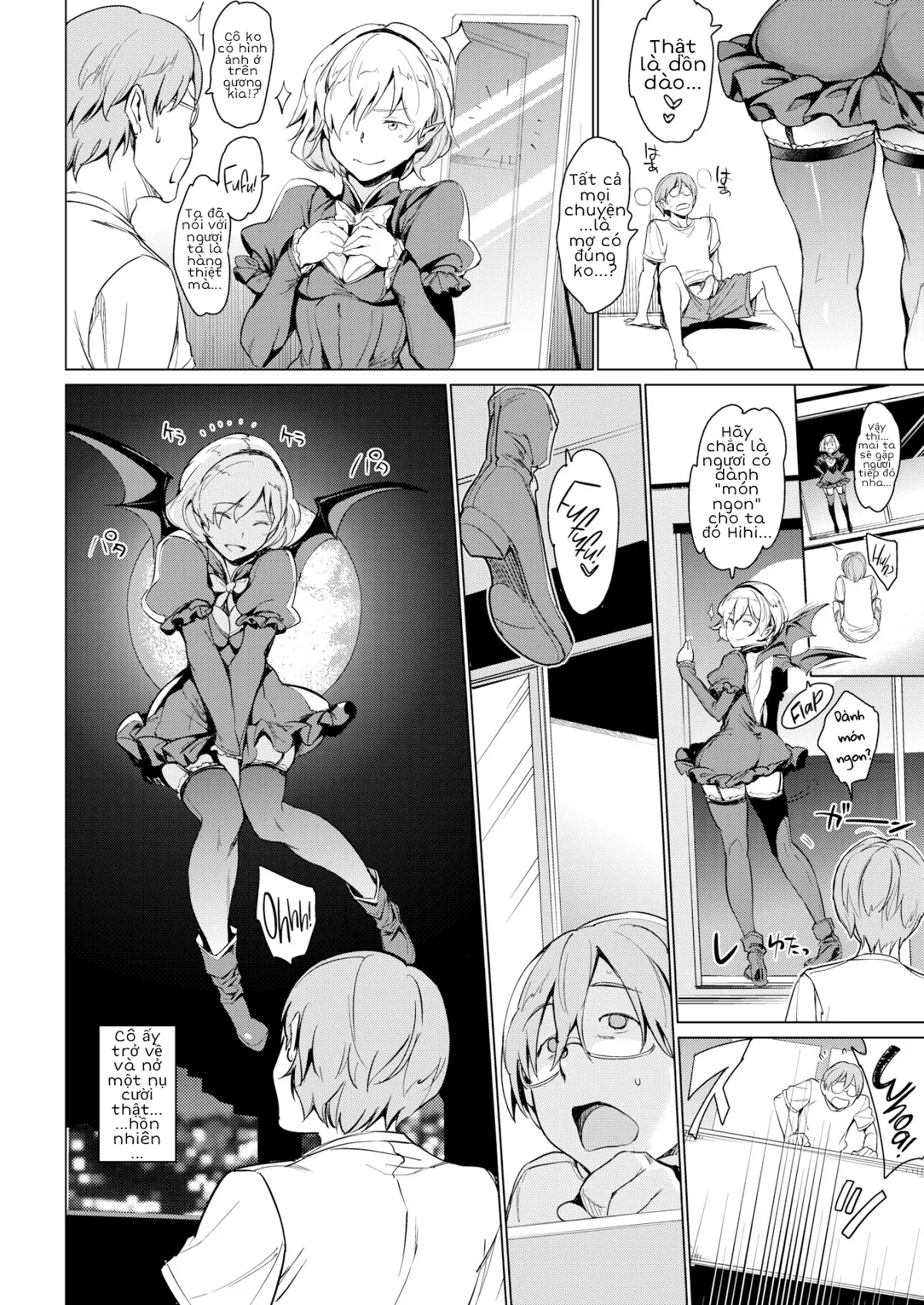 HentaiVN.net - Ảnh 6 - Người yêu lúc ban đêm [Nighttime Lover] - Chap 1