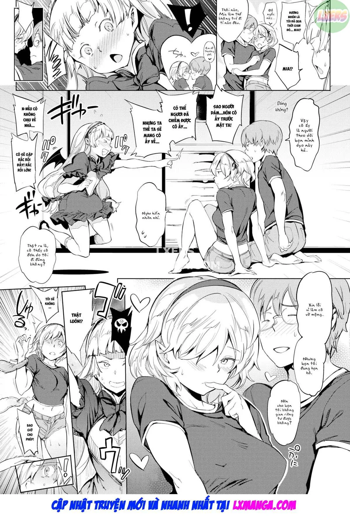 HentaiVN.net - Ảnh 6 - Người yêu lúc ban đêm [Nighttime Lover] - Chap 2 - [END]