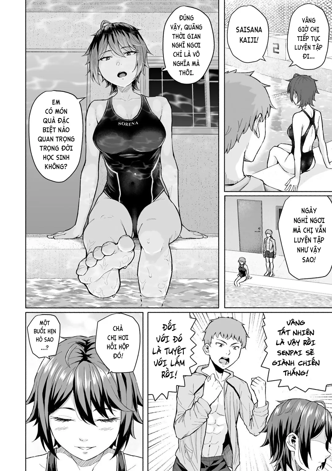 HentaiVN.net - Ảnh 3 - Senpai to Ore, Naruto no Poolside de... [先輩と俺、夏のプールサイドで…] - Oneshot