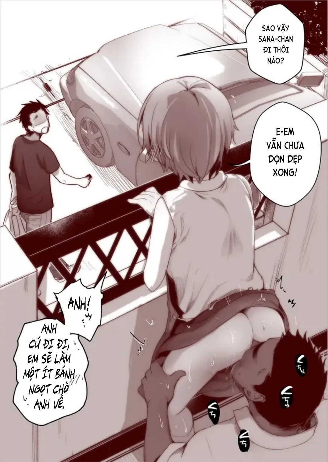 HentaiVN.net - Ảnh 5 - Hishochi de Kanojo to Sumikomi Beit nante Shite mitara... [避暑地で彼女と住み込みバイトなんてしてたら･･･] - Oneshot