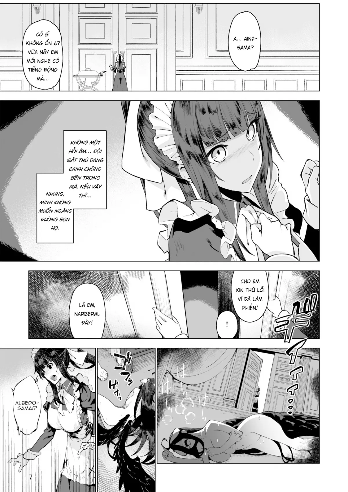 HentaiVN.net - Ảnh 9 - Chủ nhân của biệt đội nữ hầu [Manmaru Meido no Shihaisha-sama] - Oneshot