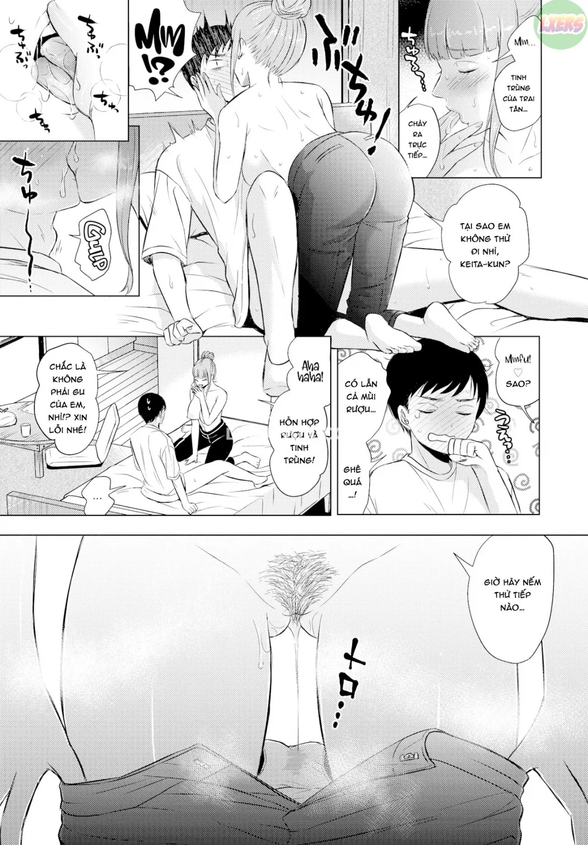 HentaiVN.net - Ảnh 11 - Cô Gái Ở Quán Rượu - Oneshot
