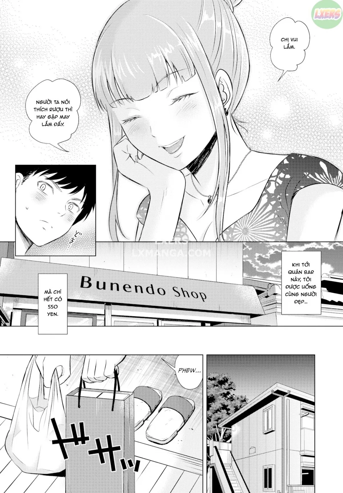 HentaiVN.net - Ảnh 3 - Cô Gái Ở Quán Rượu - Oneshot