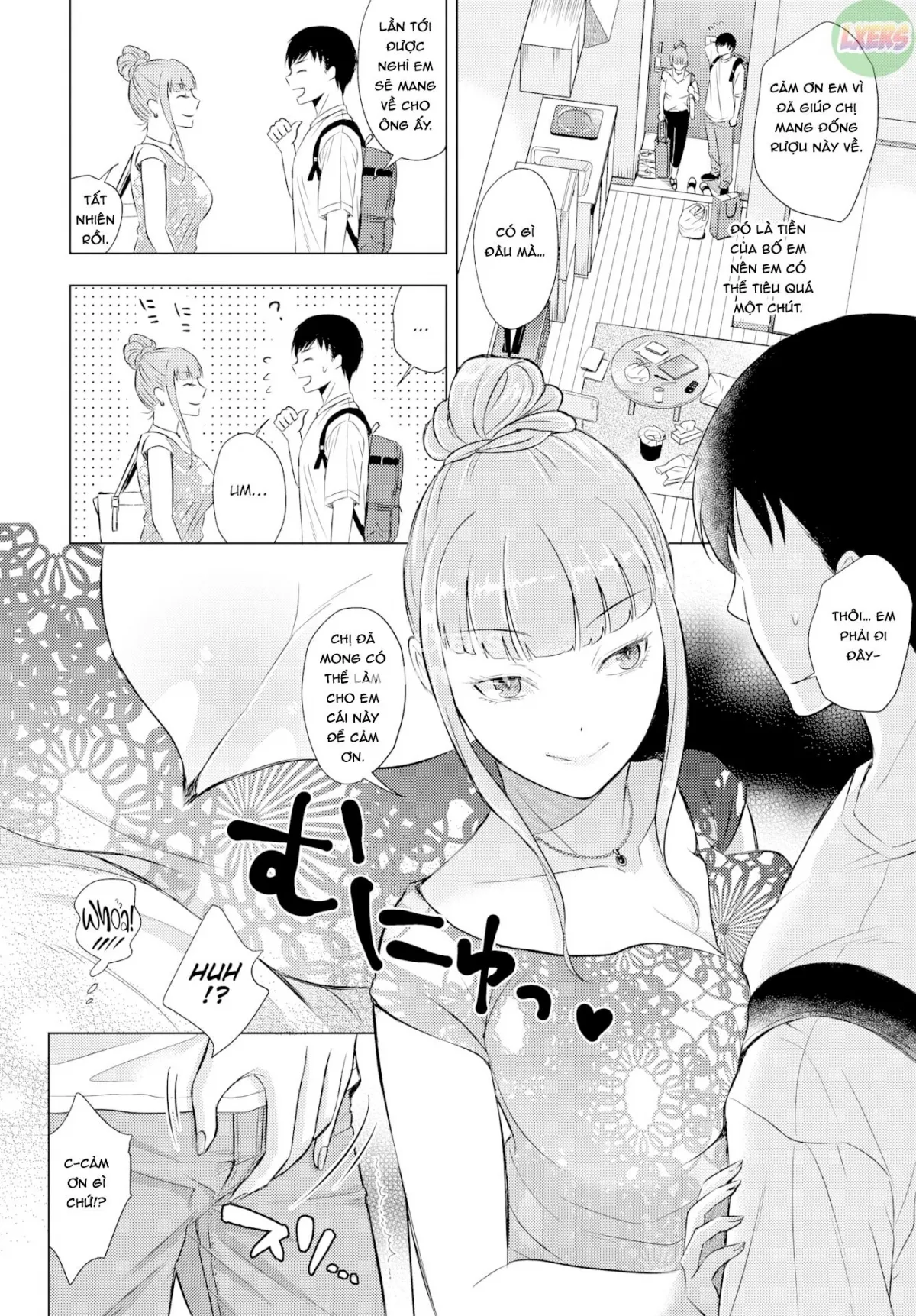HentaiVN.net - Ảnh 4 - Cô Gái Ở Quán Rượu - Oneshot