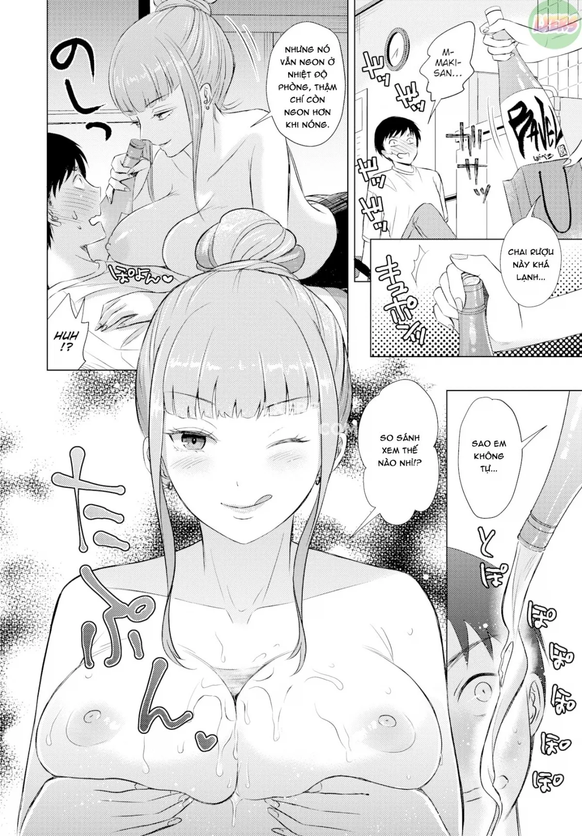 HentaiVN.net - Ảnh 6 - Cô Gái Ở Quán Rượu - Oneshot