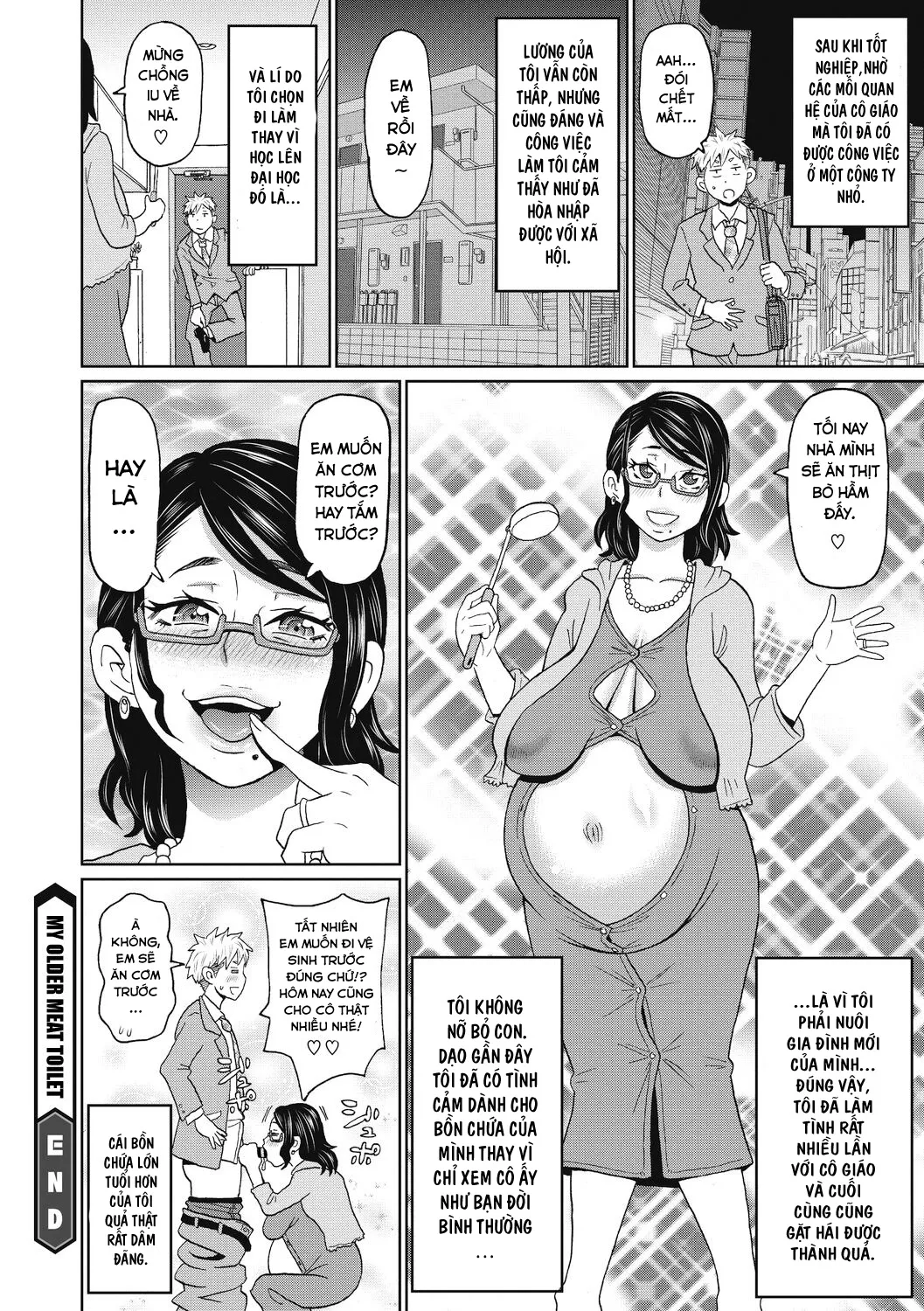 HentaiVN.net - Ảnh 21 - Ore no Toshiue Nikubenki - Oneshot