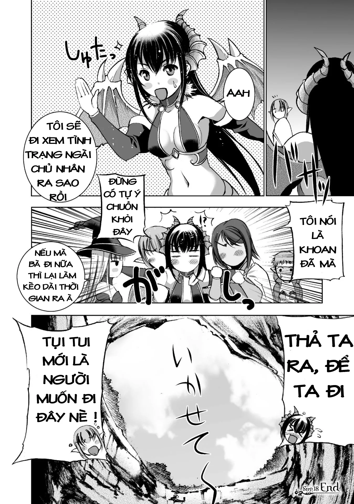 HentaiVN.net - Ảnh 22 - Làm Thế Nào Để Trở Thành Quỷ Vương [Maou no Hajimekata; How to book on the Devil; How to get started as the Demon King; 成为魔王的方法; 魔王の始め方] - Chap 18