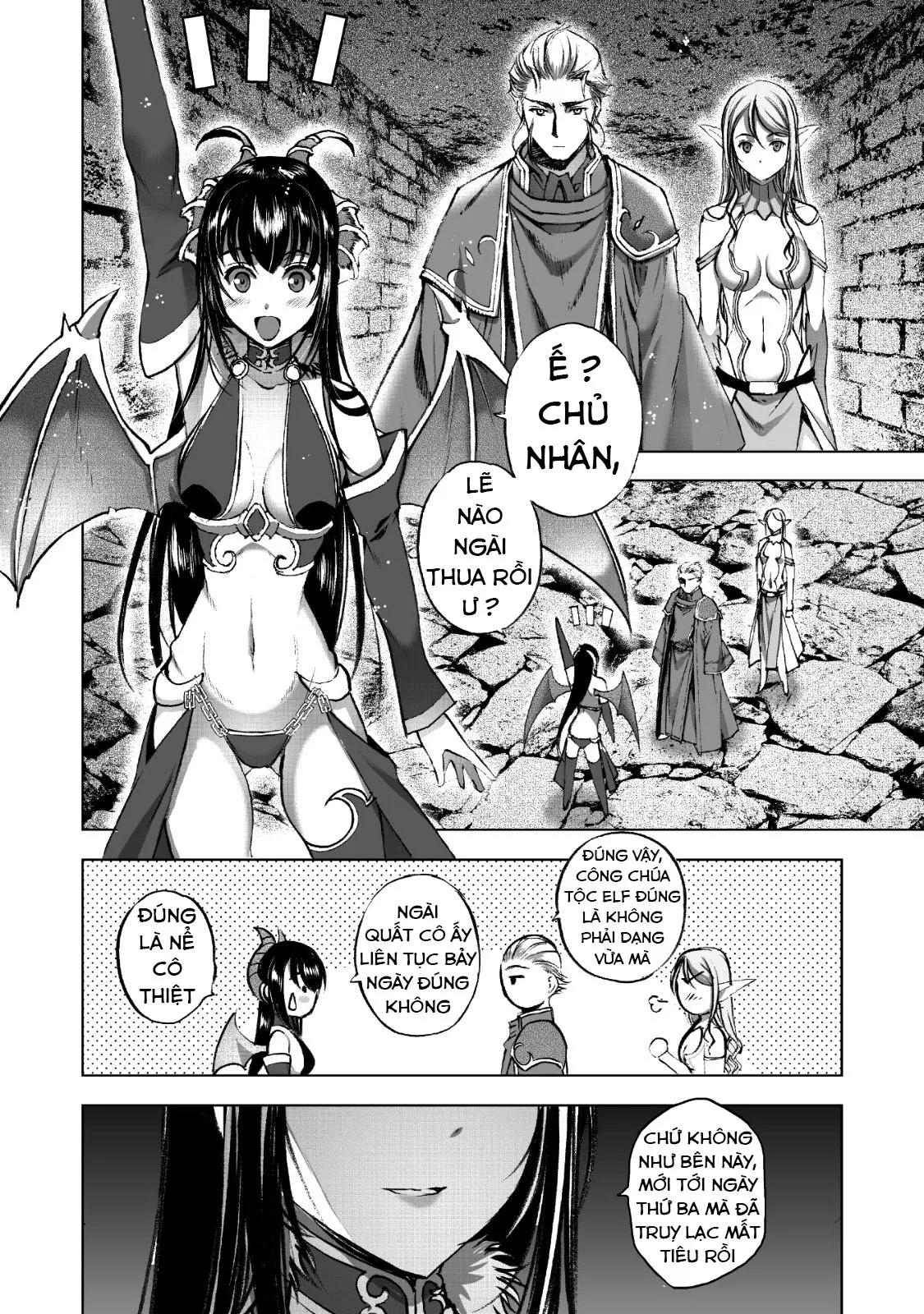 HentaiVN.net - Ảnh 10 - Làm Thế Nào Để Trở Thành Quỷ Vương [Maou no Hajimekata; How to book on the Devil; How to get started as the Demon King; 成为魔王的方法; 魔王の始め方] - Chap 36 : NTR Thành Công