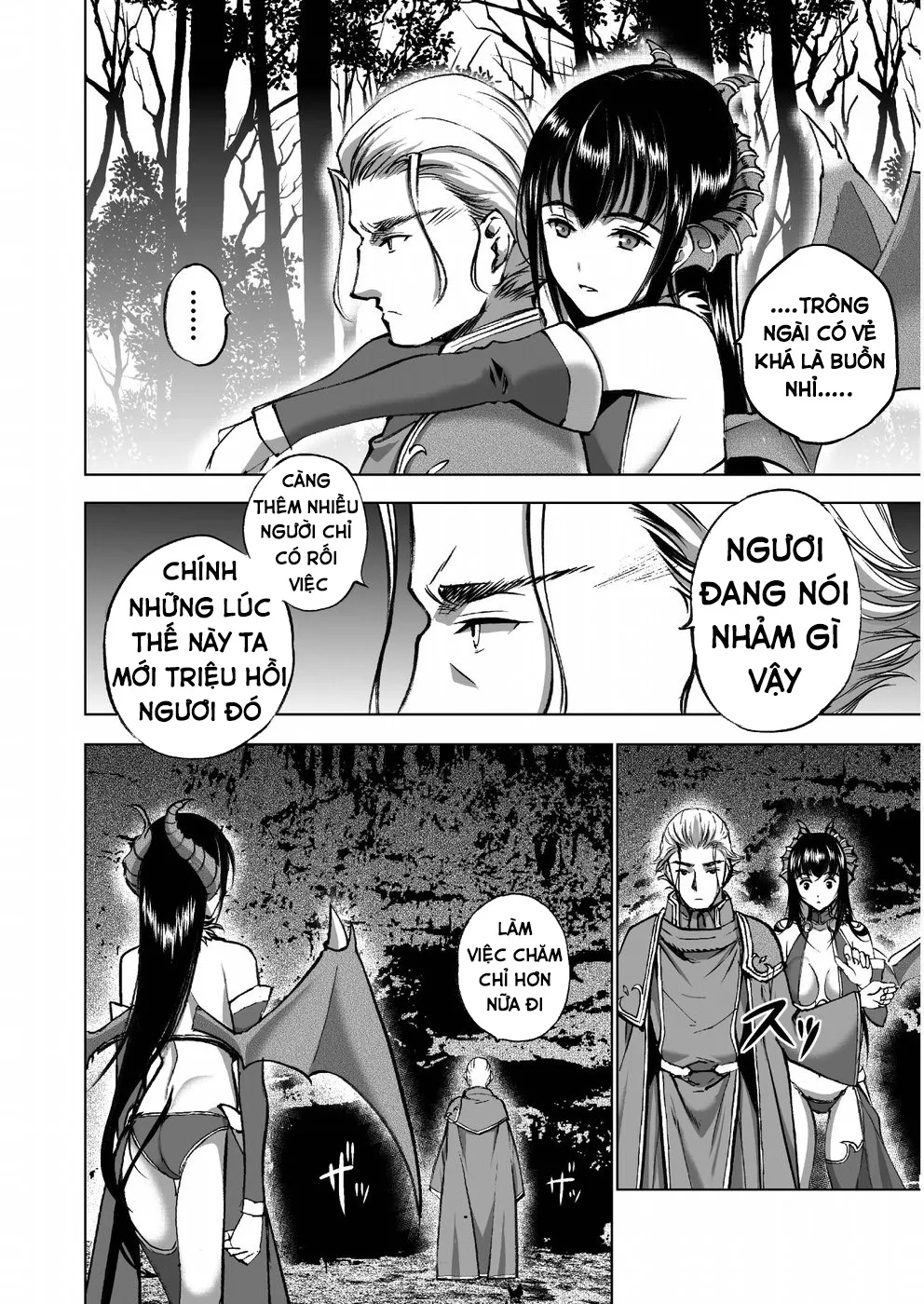 HentaiVN.net - Ảnh 3 - Làm Thế Nào Để Trở Thành Quỷ Vương [Maou no Hajimekata; How to book on the Devil; How to get started as the Demon King; 成为魔王的方法; 魔王の始め方] - Chap 37 : Diễn biến gắt vc :3