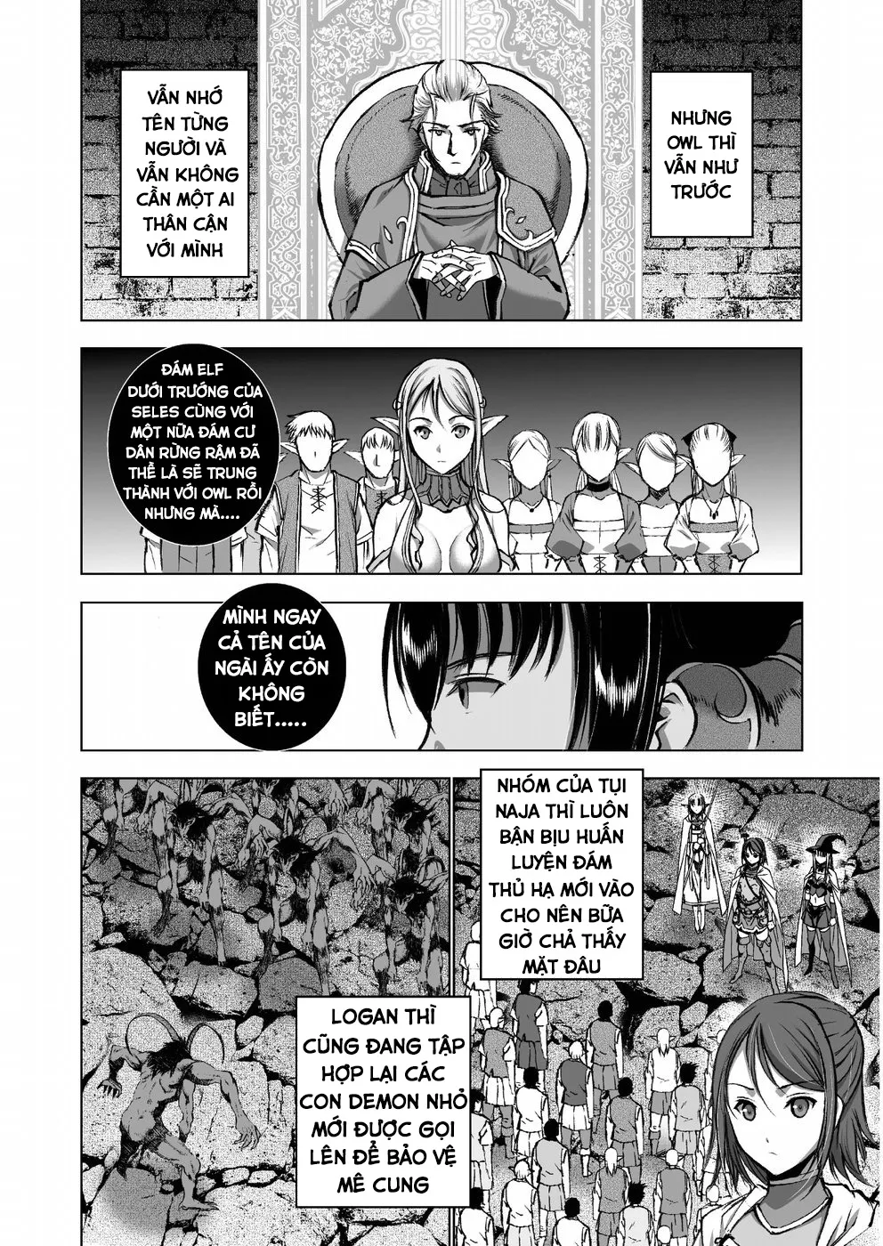 HentaiVN.net - Ảnh 7 - Làm Thế Nào Để Trở Thành Quỷ Vương [Maou no Hajimekata; How to book on the Devil; How to get started as the Demon King; 成为魔王的方法; 魔王の始め方] - Chap 37 : Diễn biến gắt vc :3