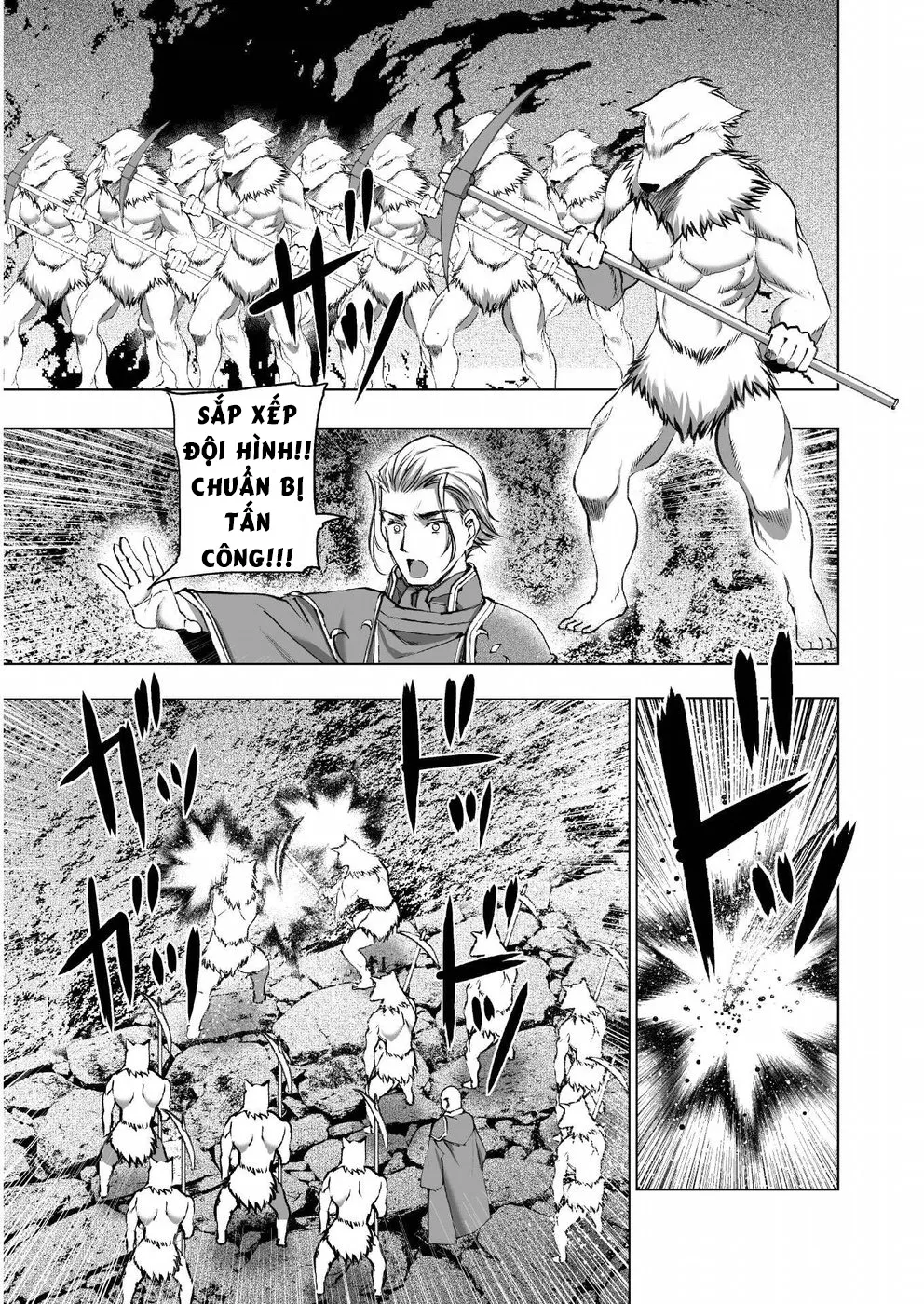 HentaiVN.net - Ảnh 3 - Làm Thế Nào Để Trở Thành Quỷ Vương [Maou no Hajimekata; How to book on the Devil; How to get started as the Demon King; 成为魔王的方法; 魔王の始め方] - Chap 38 : Bem nhau vậy thôi :V