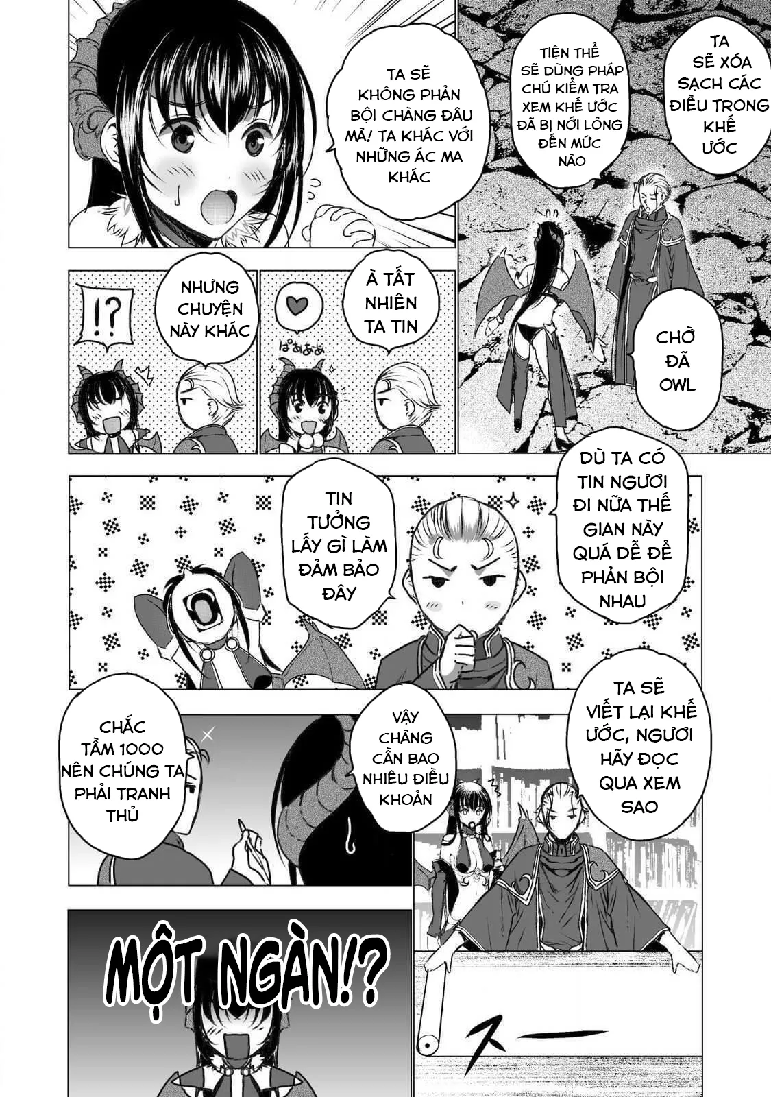 HentaiVN.net - Ảnh 13 - Làm Thế Nào Để Trở Thành Quỷ Vương [Maou no Hajimekata; How to book on the Devil; How to get started as the Demon King; 成为魔王的方法; 魔王の始め方] - Chap 44 : remake