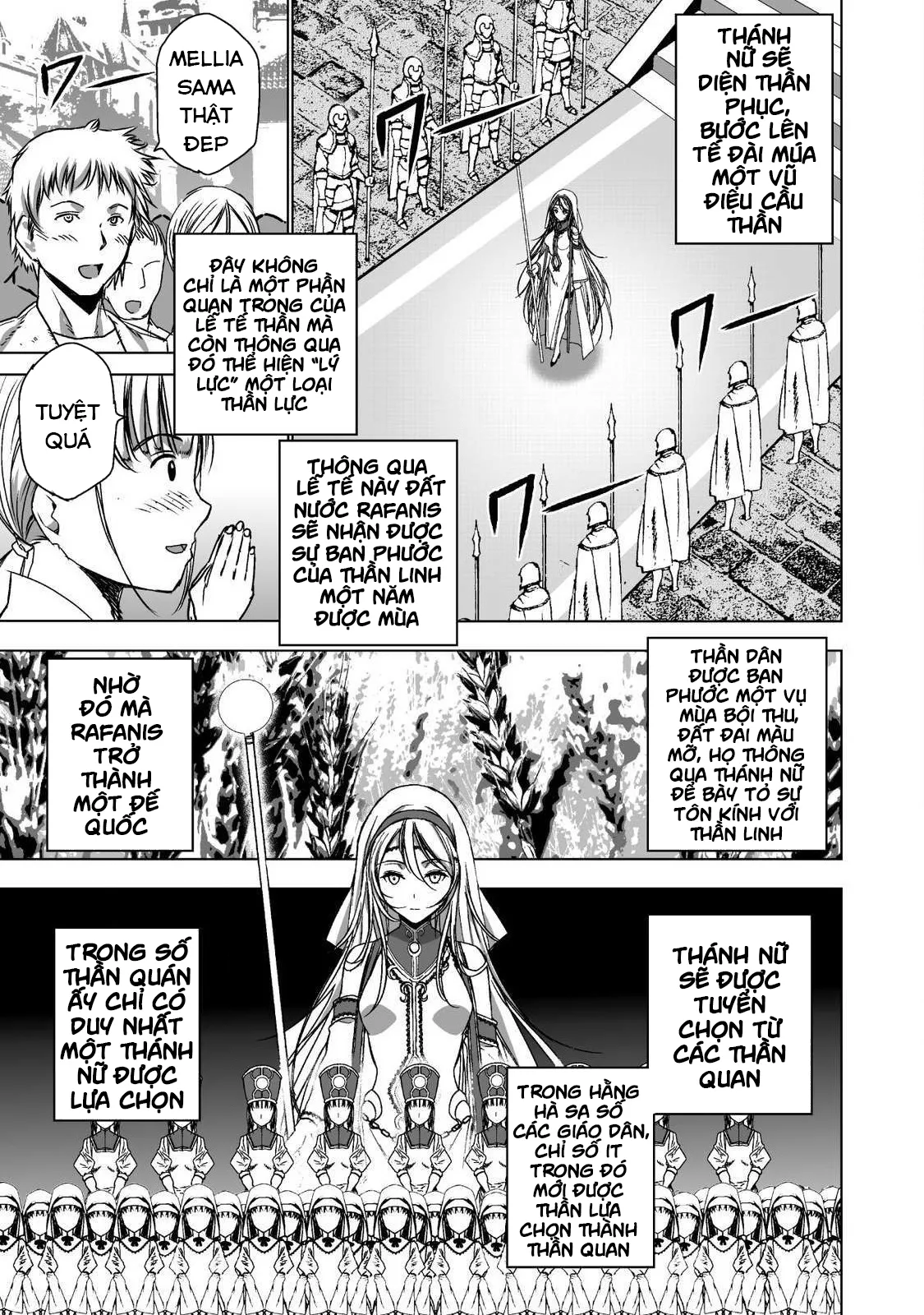 HentaiVN.net - Ảnh 9 - Làm Thế Nào Để Trở Thành Quỷ Vương [Maou no Hajimekata; How to book on the Devil; How to get started as the Demon King; 成为魔王的方法; 魔王の始め方] - Chap 45 : 2 năm 1 lần ngoi lên
