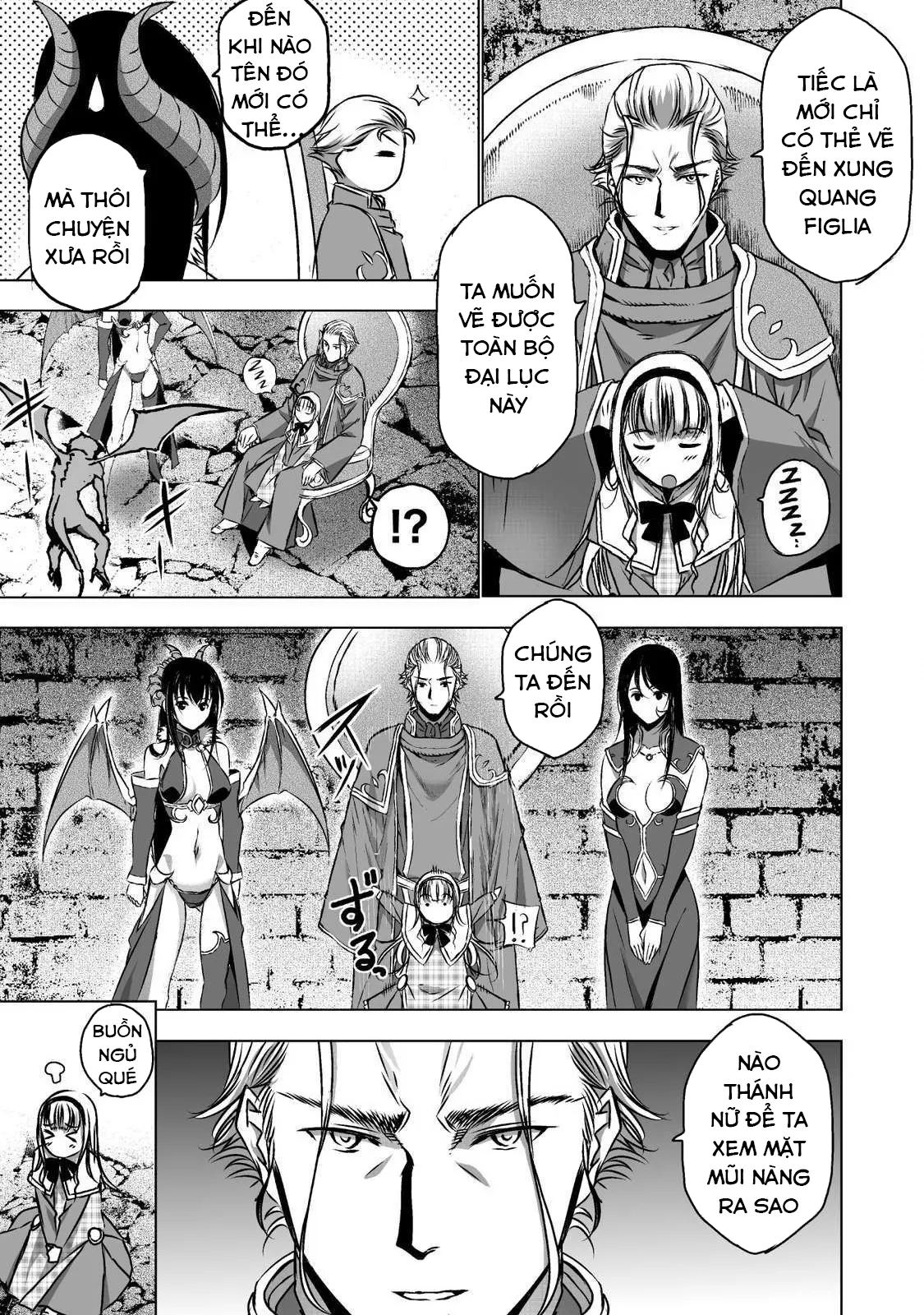 HentaiVN.net - Ảnh 17 - Làm Thế Nào Để Trở Thành Quỷ Vương [Maou no Hajimekata; How to book on the Devil; How to get started as the Demon King; 成为魔王的方法; 魔王の始め方] - Chap 45 : 2 năm 1 lần ngoi lên