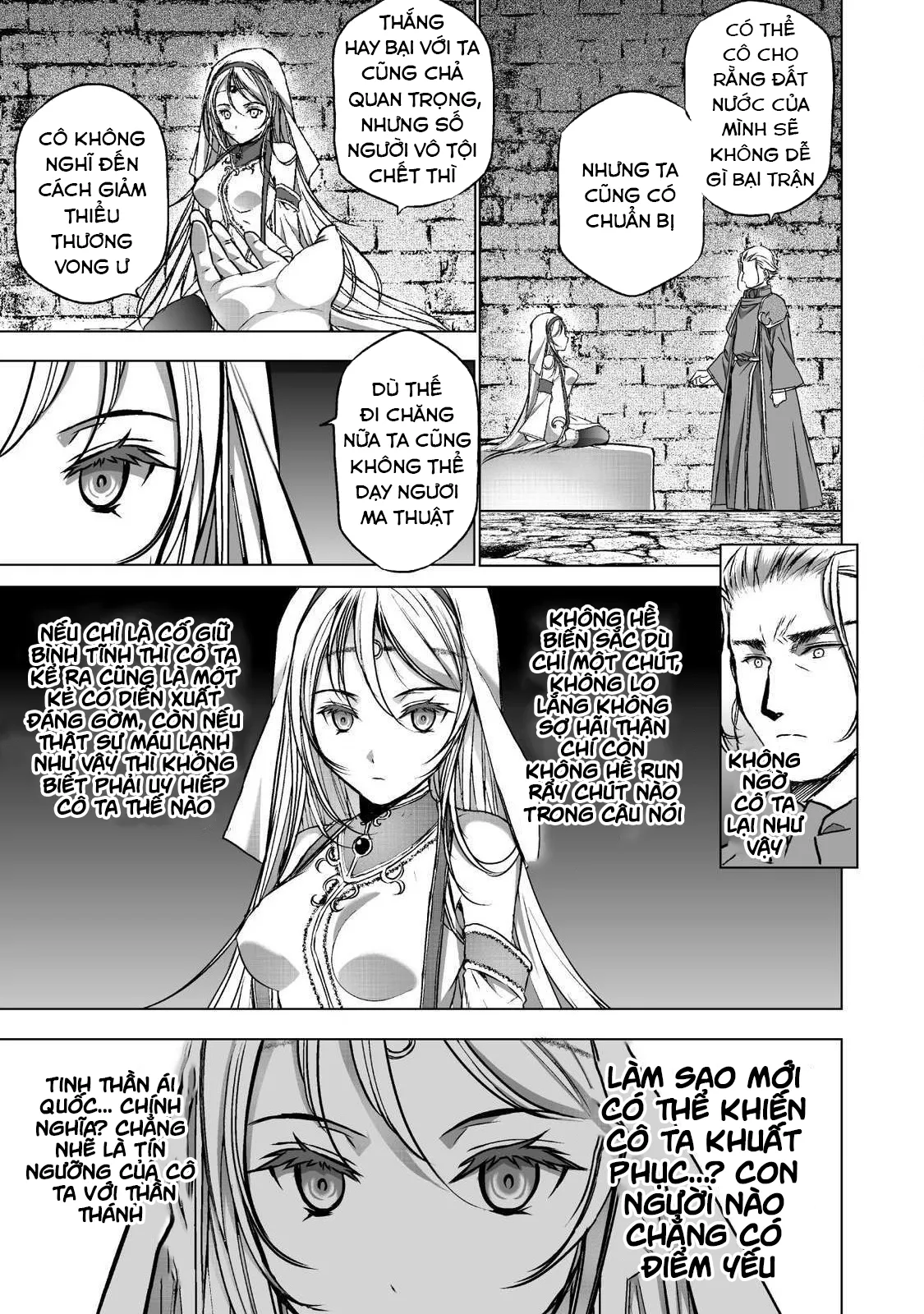 HentaiVN.net - Ảnh 7 - Làm Thế Nào Để Trở Thành Quỷ Vương [Maou no Hajimekata; How to book on the Devil; How to get started as the Demon King; 成为魔王的方法; 魔王の始め方] - Chap 46 : Fake nhưng vẫn ngon