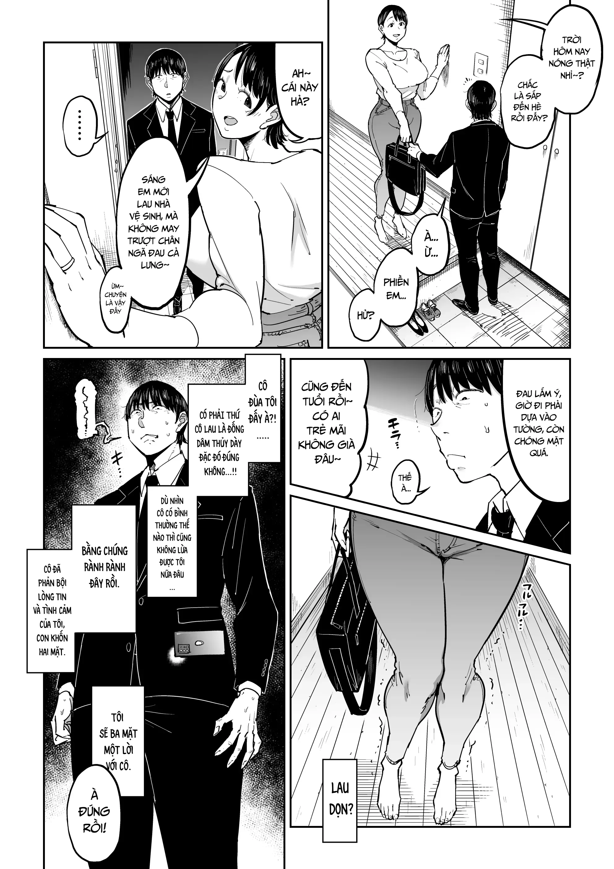 HentaiVN.net - Ảnh 23 - Quay lén vợ ngoại tình [Tsuma Ga Netorarete Iru Koto O Ore Wa Shitte Iru ; The Adultery Of My Beloved Wife ; 妻が寝取られている事を俺は知っている] - Chap 1