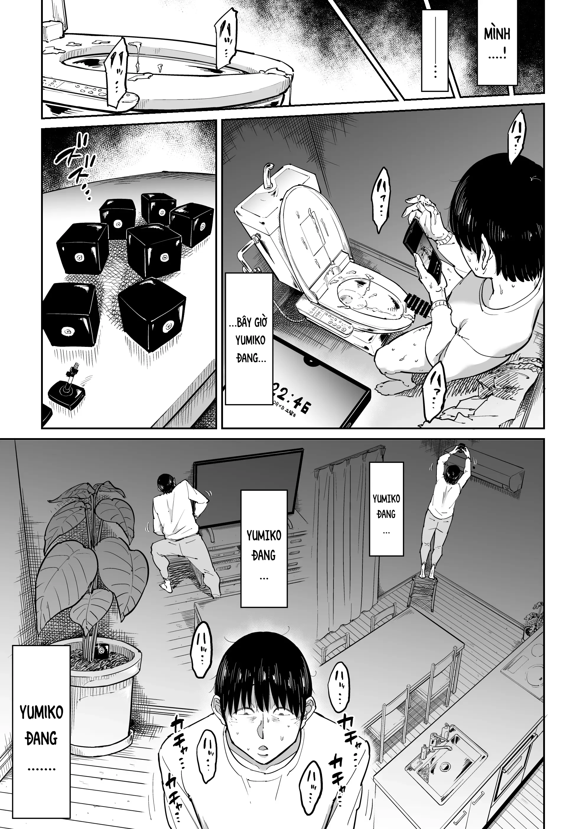 HentaiVN.net - Ảnh 26 - Quay lén vợ ngoại tình [Tsuma Ga Netorarete Iru Koto O Ore Wa Shitte Iru ; The Adultery Of My Beloved Wife ; 妻が寝取られている事を俺は知っている] - Chap 1