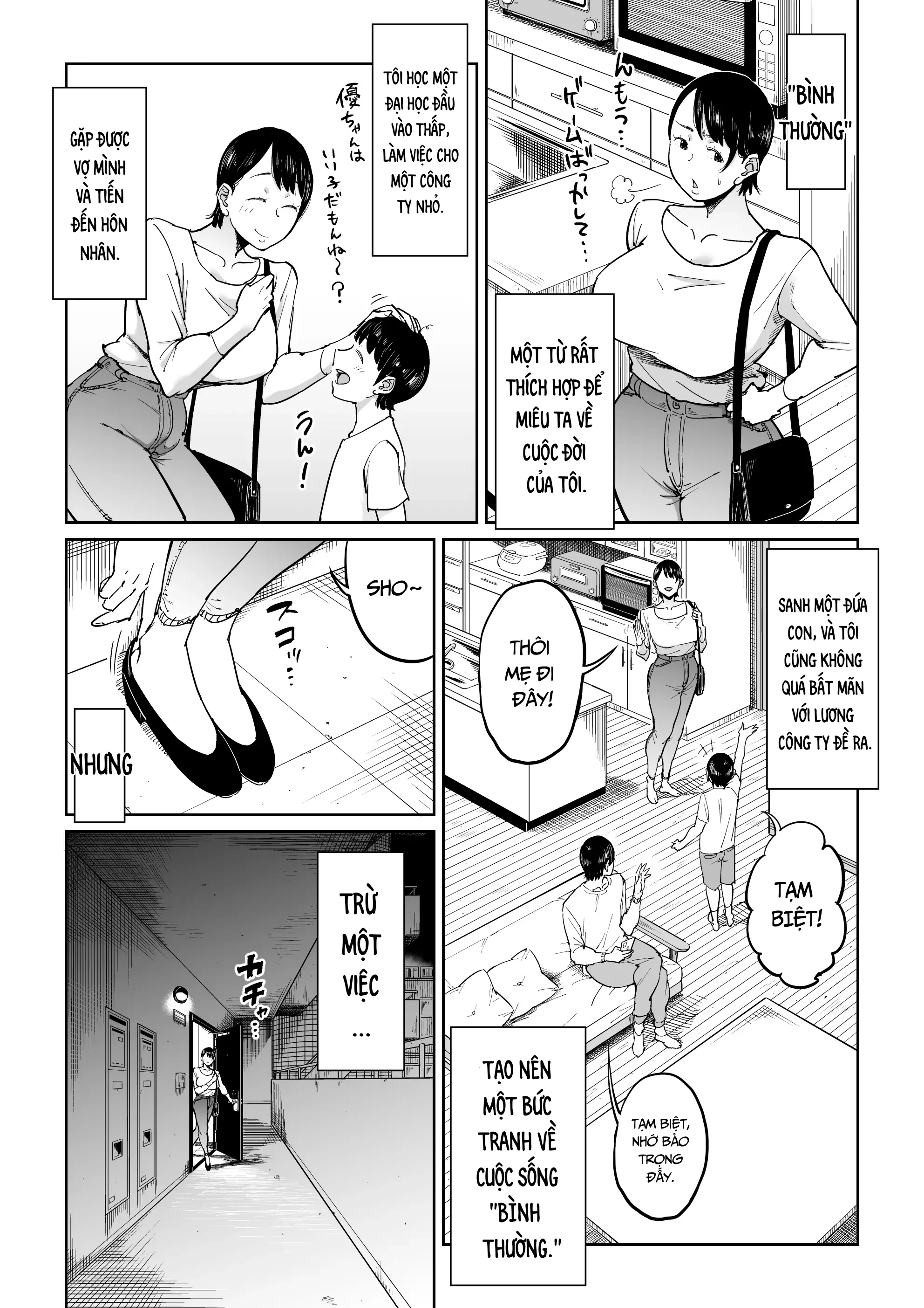 HentaiVN.net - Ảnh 3 - Quay lén vợ ngoại tình [Tsuma Ga Netorarete Iru Koto O Ore Wa Shitte Iru ; The Adultery Of My Beloved Wife ; 妻が寝取られている事を俺は知っている] - Chap 1