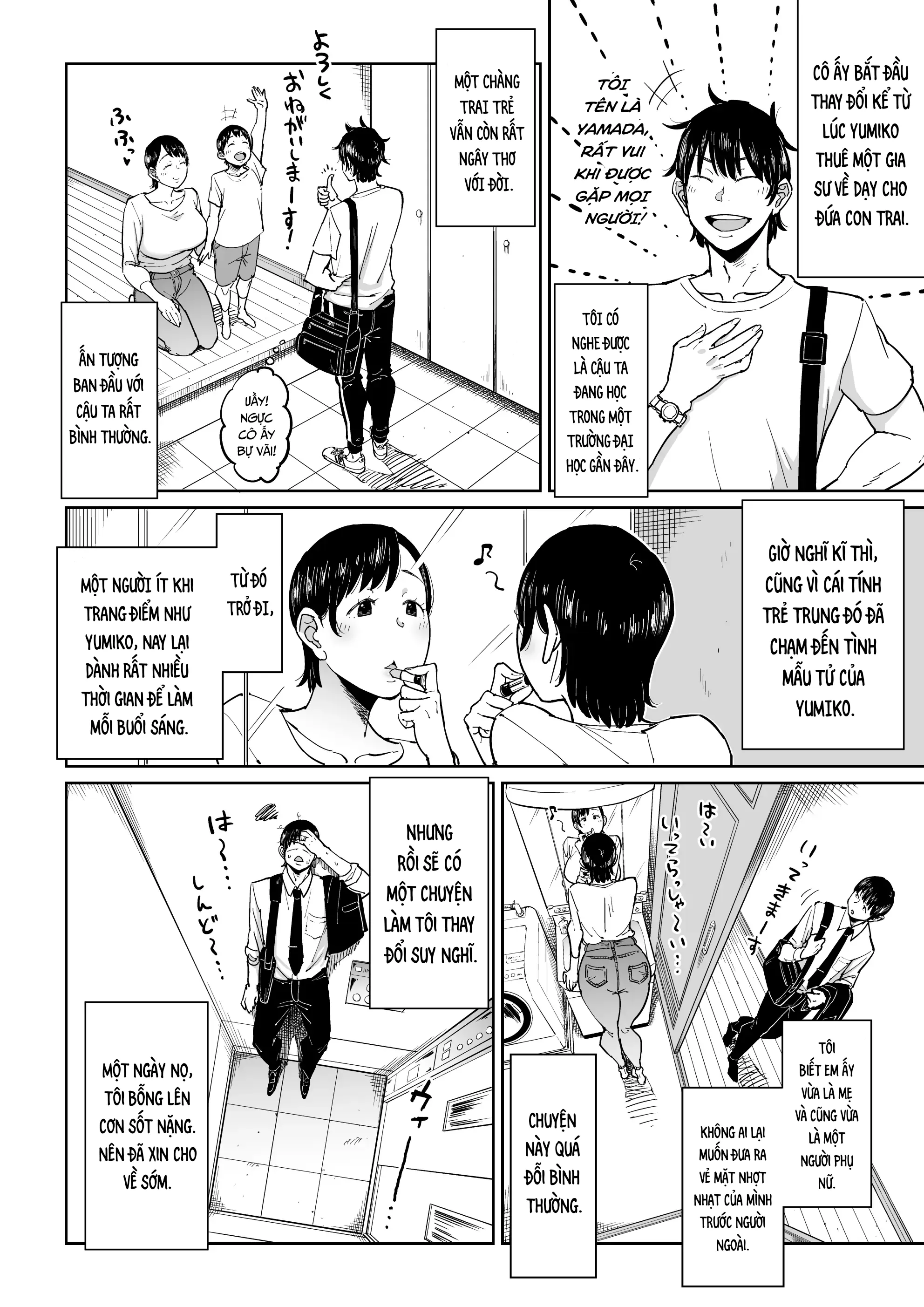 HentaiVN.net - Ảnh 7 - Quay lén vợ ngoại tình [Tsuma Ga Netorarete Iru Koto O Ore Wa Shitte Iru ; The Adultery Of My Beloved Wife ; 妻が寝取られている事を俺は知っている] - Chap 1