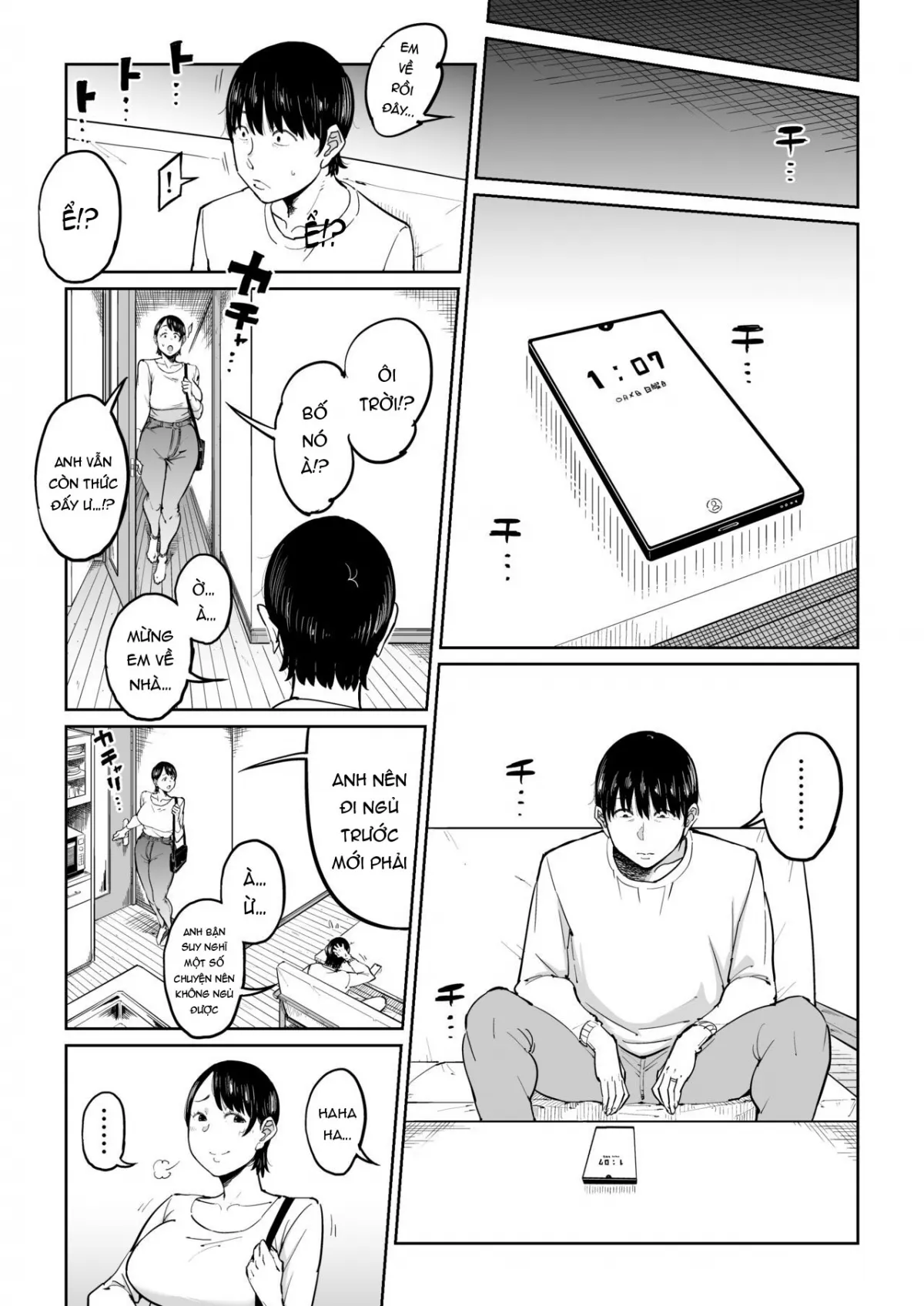 HentaiVN.net - Ảnh 6 - Quay lén vợ ngoại tình [Tsuma Ga Netorarete Iru Koto O Ore Wa Shitte Iru ; The Adultery Of My Beloved Wife ; 妻が寝取られている事を俺は知っている] - Chap 2 -END-