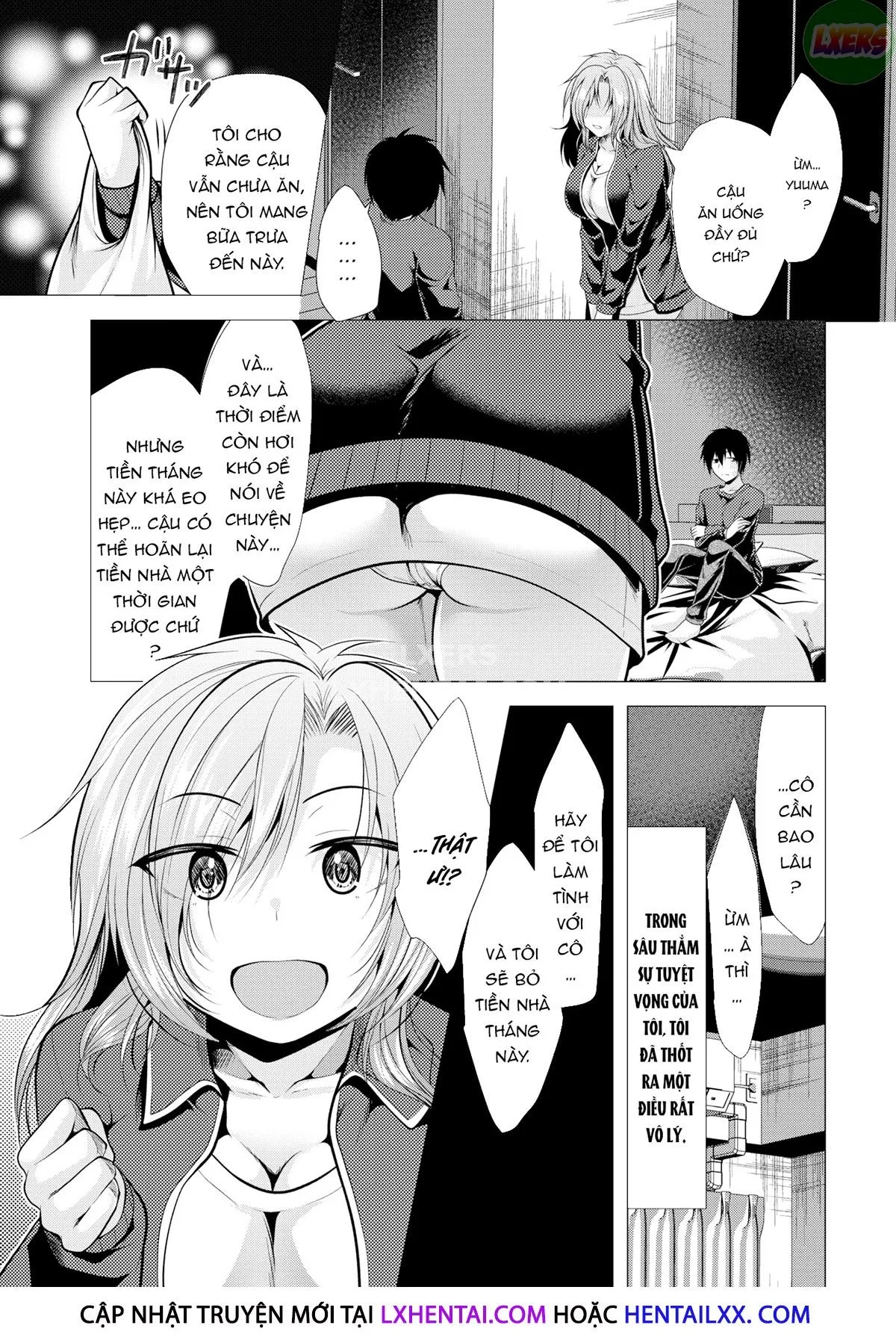 HentaiVN.net - Ảnh 7 - Trả tiền thuê trọ thông qua chịch - Chap 1