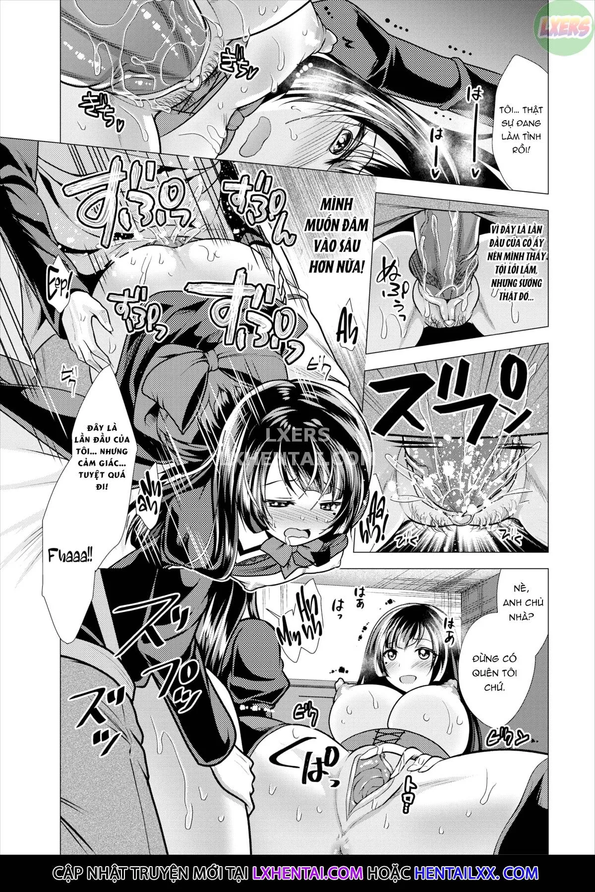 HentaiVN.net - Ảnh 16 - Trả tiền thuê trọ thông qua chịch - Chap 4