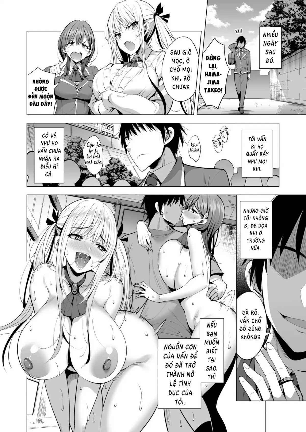 HentaiVN.net - Ảnh 48 - Triệu hồi Incubus và trả đũa 2 con mắm chuyên bắt nạt tôi [Incubus ka Shita Ore ga JK Aite ni Gyakushuu Seikatsu!] - Oneshot