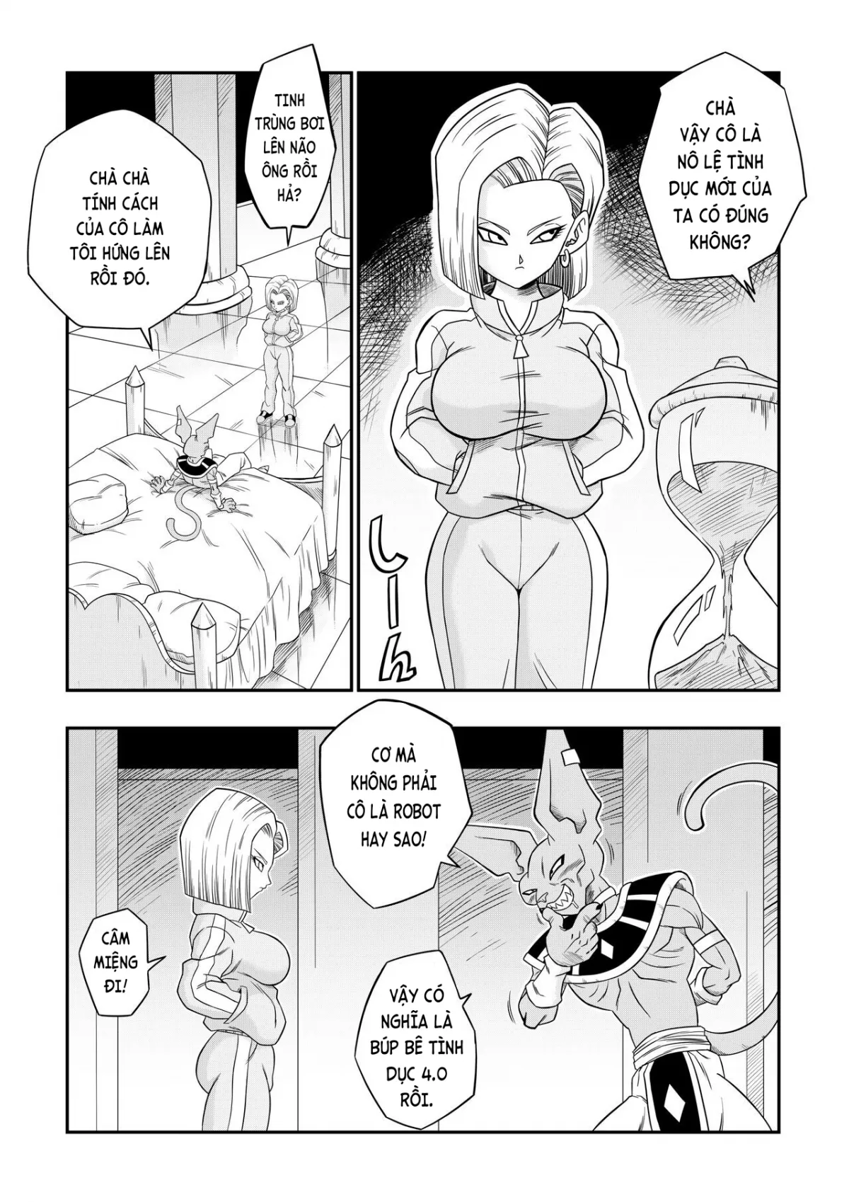 HentaiVN.net - Ảnh 13 - beerus và android 18 ( Dragon Ball ) [No One Disobeys Beerus!] - Oneshot