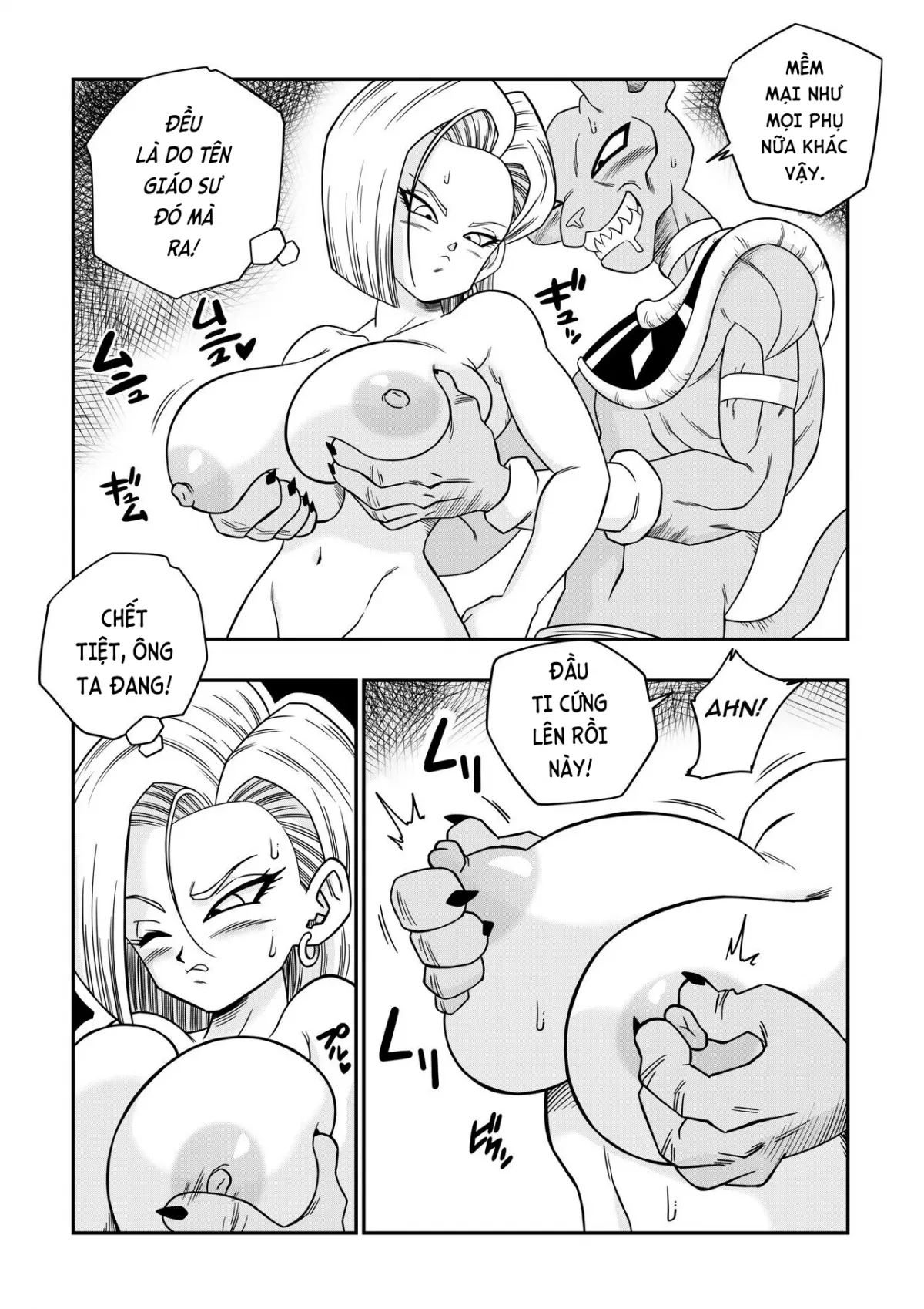 HentaiVN.net - Ảnh 15 - beerus và android 18 ( Dragon Ball ) [No One Disobeys Beerus!] - Oneshot