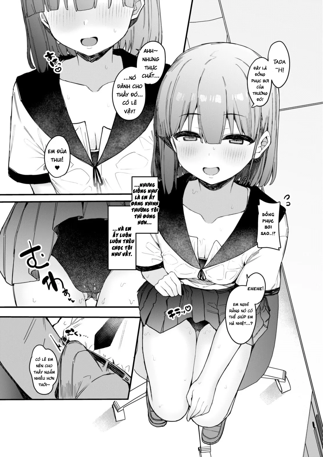 HentaiVN.net - Ảnh 4 - Itazura Zuki na Oshiego to Houkago Ecchi! [Getting Lewd After School With A Devilish Student] - Oneshot