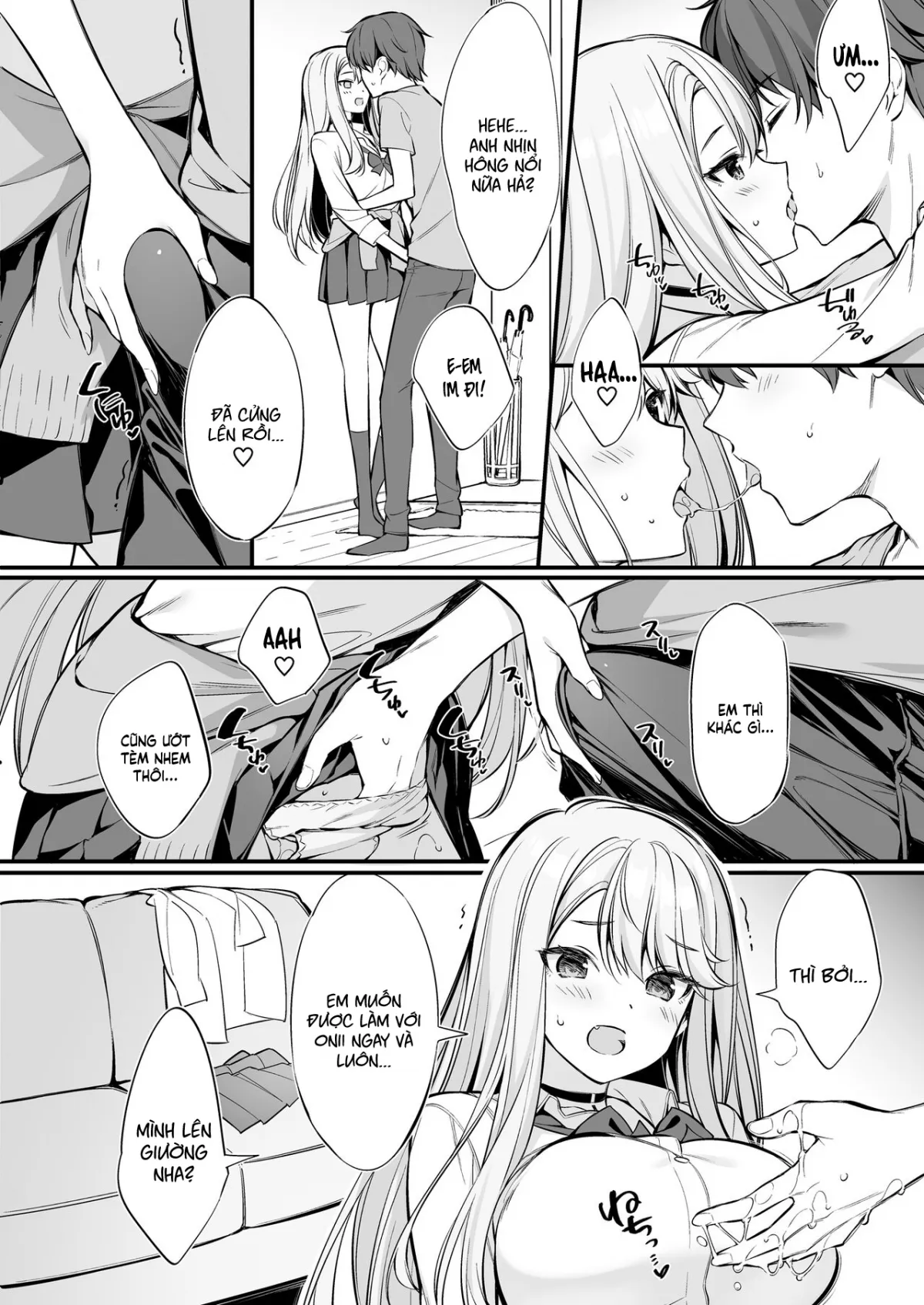 HentaiVN.net - Ảnh 16 - Người Tôi Quen Trên Mạng Lại Là Nhỏ Em Gái Gyaru [SNSで出会ったのはギャル化した妹でした ; SNS de Deatta no wa Gyaru-ka shita Imouto Deshita; The Person I Met on SNS Was My Younger Sister Who Turned Into a Gal] - Anh trai x em gái