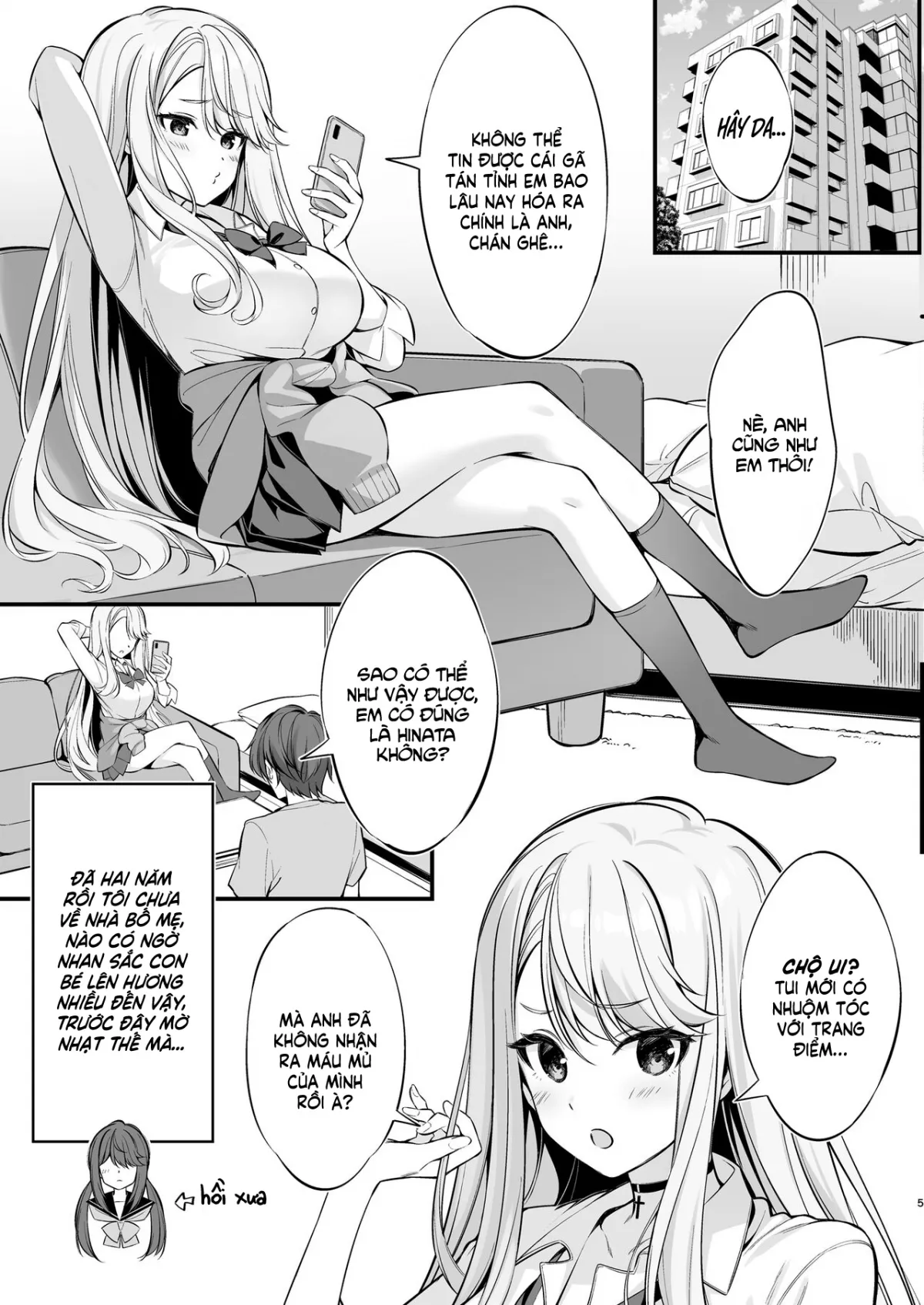 HentaiVN.net - Ảnh 3 - Người Tôi Quen Trên Mạng Lại Là Nhỏ Em Gái Gyaru [SNSで出会ったのはギャル化した妹でした ; SNS de Deatta no wa Gyaru-ka shita Imouto Deshita; The Person I Met on SNS Was My Younger Sister Who Turned Into a Gal] - Anh trai x em gái
