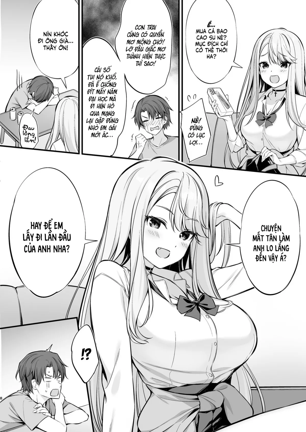 HentaiVN.net - Ảnh 6 - Người Tôi Quen Trên Mạng Lại Là Nhỏ Em Gái Gyaru [SNSで出会ったのはギャル化した妹でした ; SNS de Deatta no wa Gyaru-ka shita Imouto Deshita; The Person I Met on SNS Was My Younger Sister Who Turned Into a Gal] - Anh trai x em gái