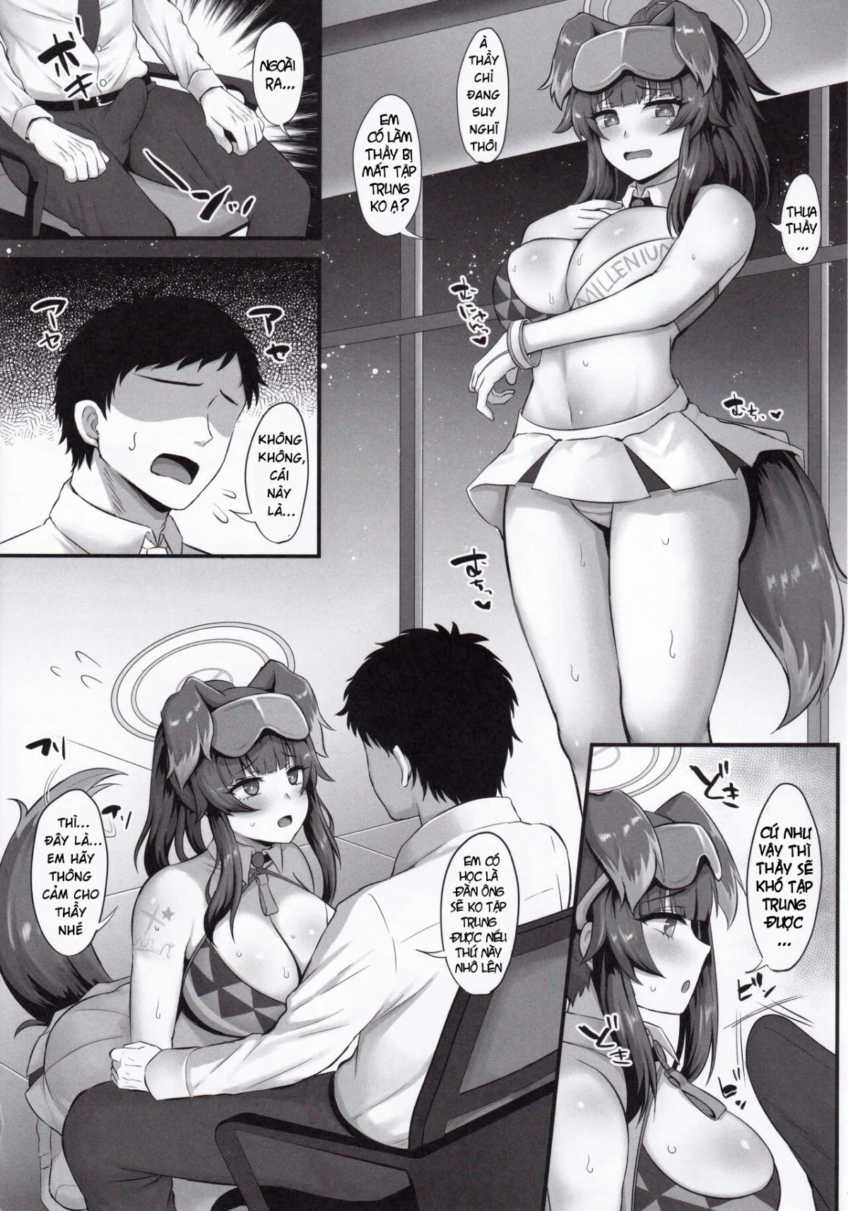 HentaiVN.net - Ảnh 6 - Hurray! Hurray! Sensei [ふれー!ふれー!先生] - Oneshot