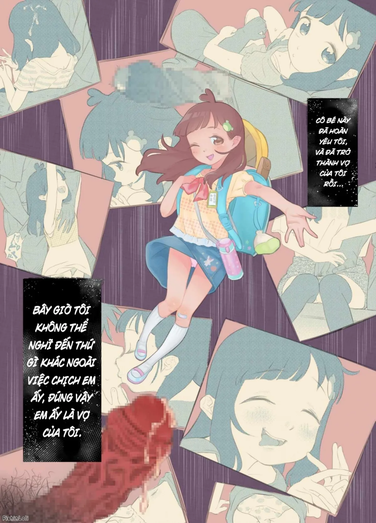 HentaiVN.net - Ảnh 15 - Cô gái ngây thơ Yua-chan - mối tình bị cấm đoán với giáo viên tàn bạo... [Innocent Girl Yua-chan - forbidden love affair with sadistic teacher...] - Oneshot