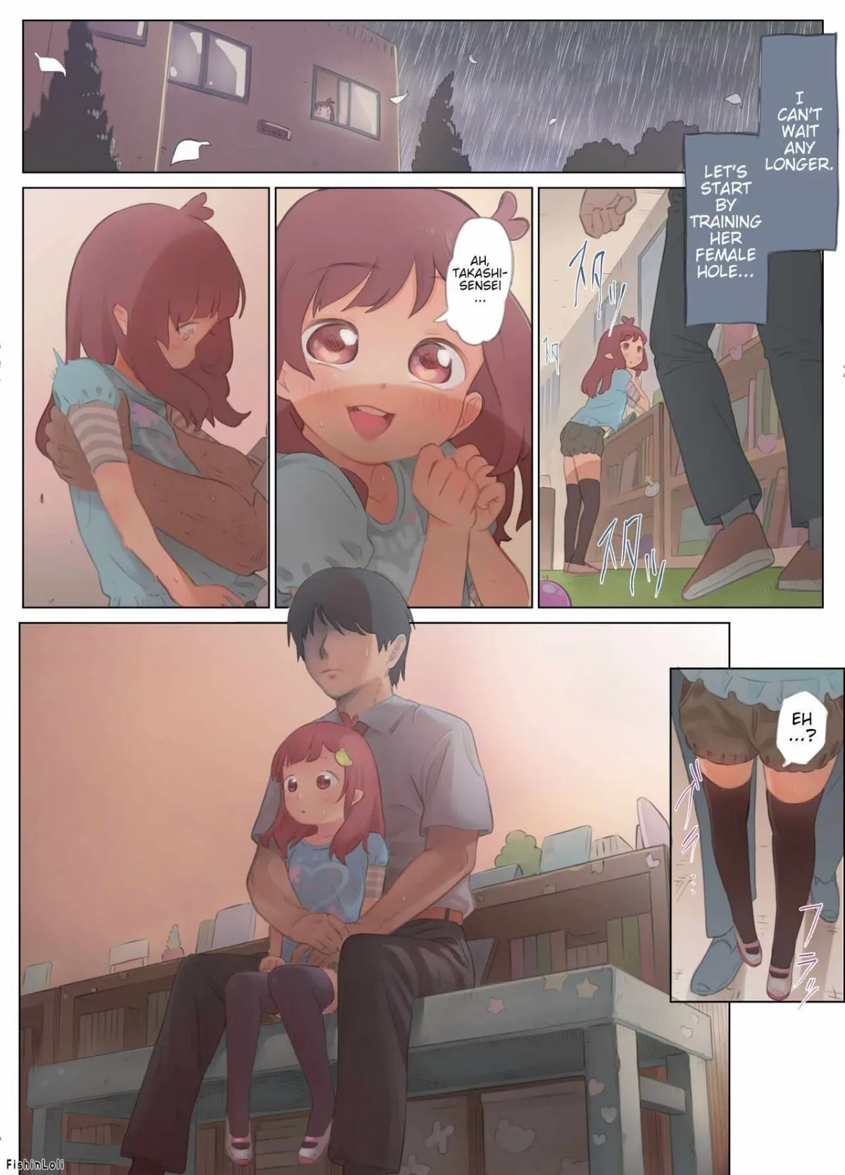 HentaiVN.net - Ảnh 16 - Cô gái ngây thơ Yua-chan - mối tình bị cấm đoán với giáo viên tàn bạo... [Innocent Girl Yua-chan - forbidden love affair with sadistic teacher...] - Oneshot