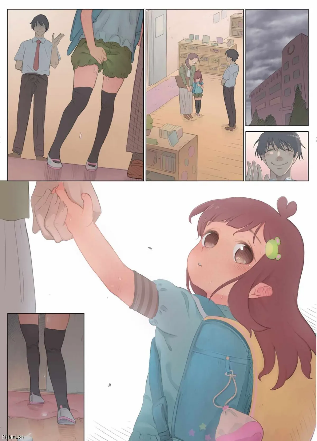 HentaiVN.net - Ảnh 21 - Cô gái ngây thơ Yua-chan - mối tình bị cấm đoán với giáo viên tàn bạo... [Innocent Girl Yua-chan - forbidden love affair with sadistic teacher...] - Oneshot