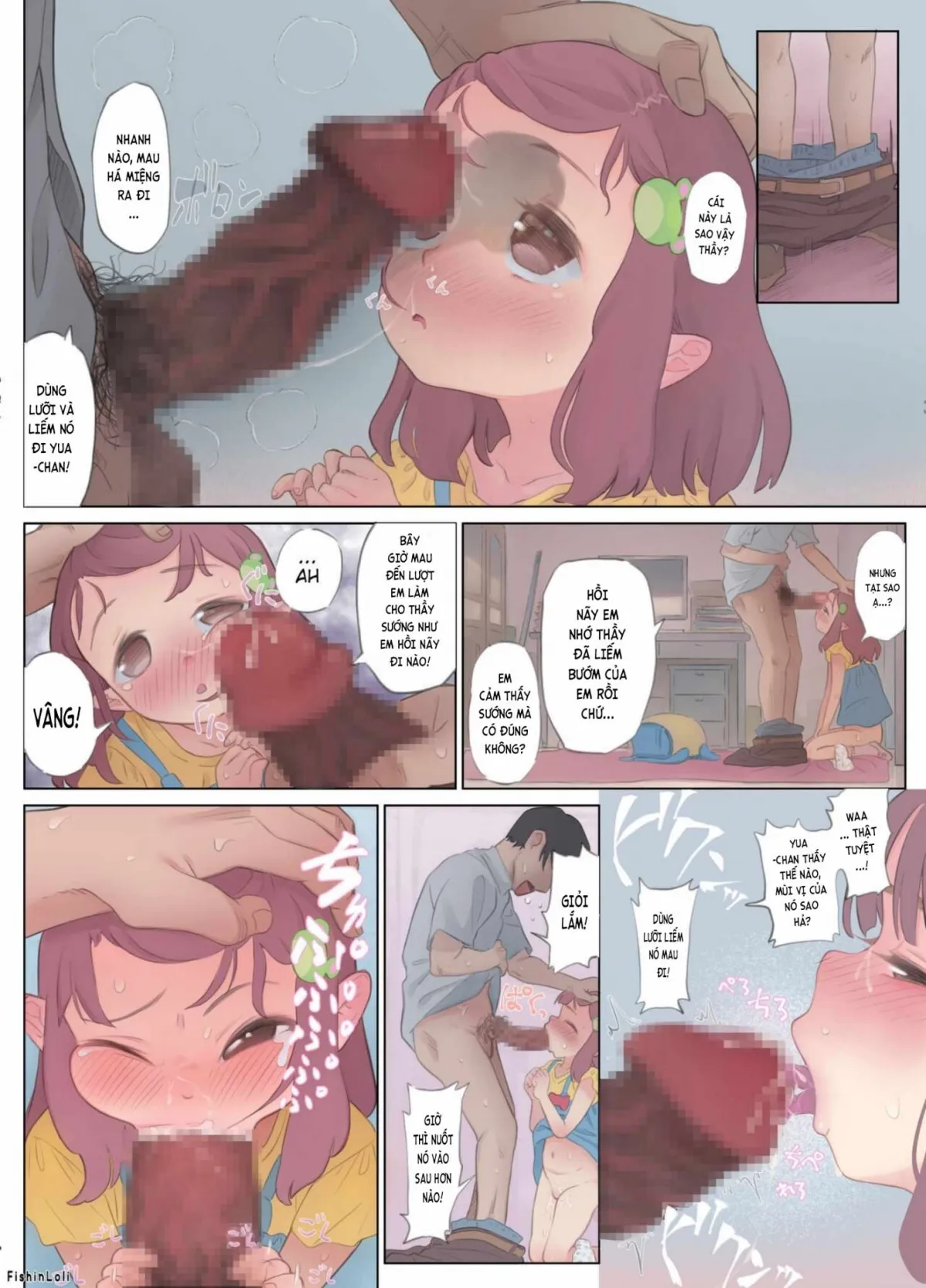 HentaiVN.net - Ảnh 25 - Cô gái ngây thơ Yua-chan - mối tình bị cấm đoán với giáo viên tàn bạo... [Innocent Girl Yua-chan - forbidden love affair with sadistic teacher...] - Oneshot