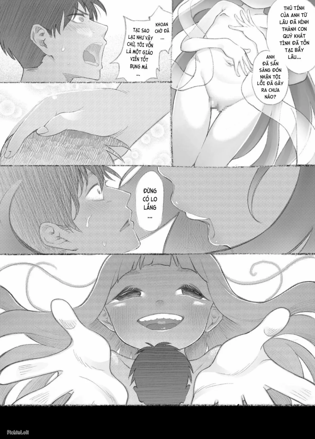HentaiVN.net - Ảnh 33 - Cô gái ngây thơ Yua-chan - mối tình bị cấm đoán với giáo viên tàn bạo... [Innocent Girl Yua-chan - forbidden love affair with sadistic teacher...] - Oneshot