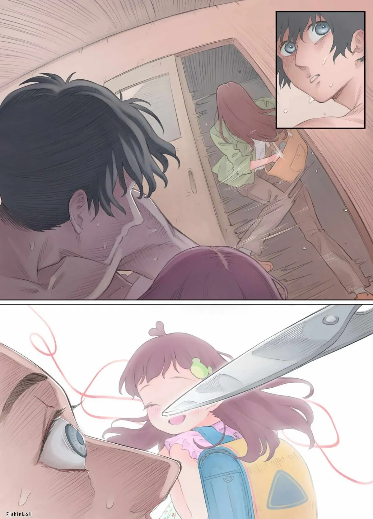 HentaiVN.net - Ảnh 35 - Cô gái ngây thơ Yua-chan - mối tình bị cấm đoán với giáo viên tàn bạo... [Innocent Girl Yua-chan - forbidden love affair with sadistic teacher...] - Oneshot