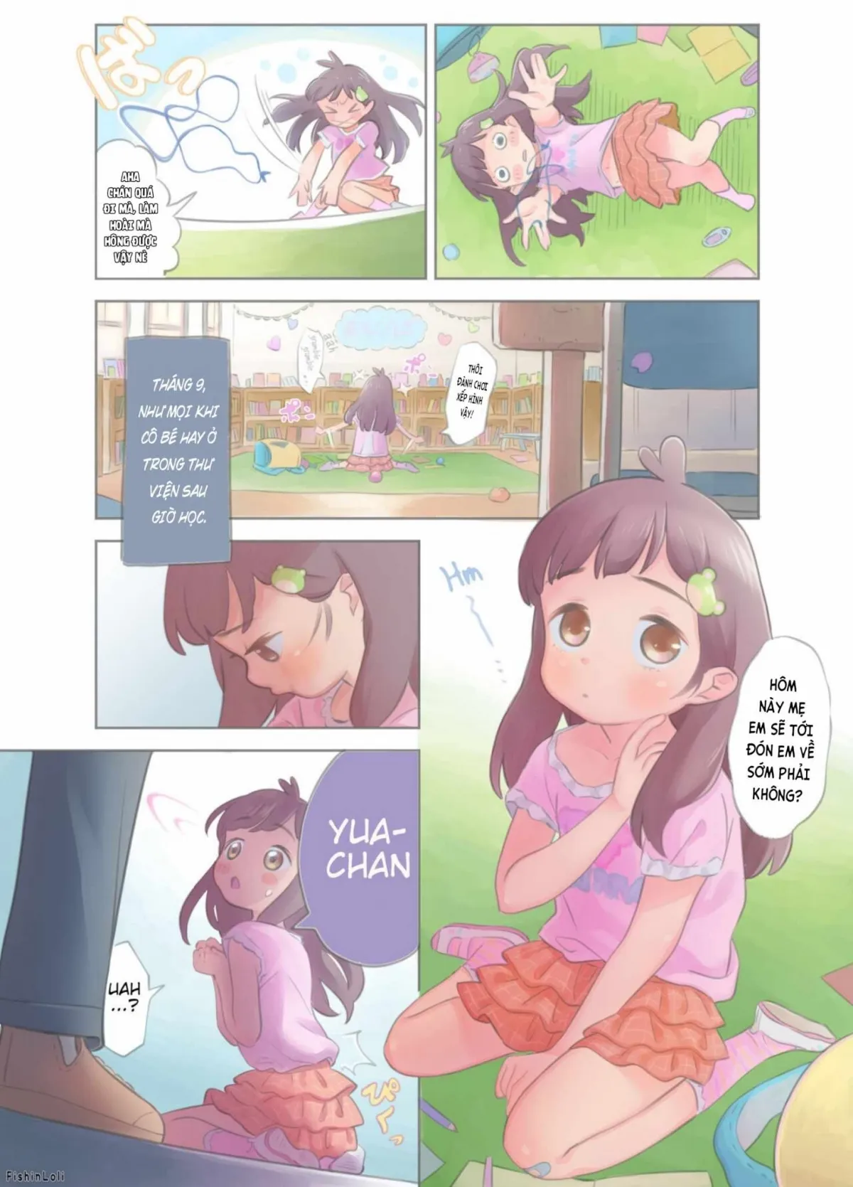 HentaiVN.net - Ảnh 5 - Cô gái ngây thơ Yua-chan - mối tình bị cấm đoán với giáo viên tàn bạo... [Innocent Girl Yua-chan - forbidden love affair with sadistic teacher...] - Oneshot