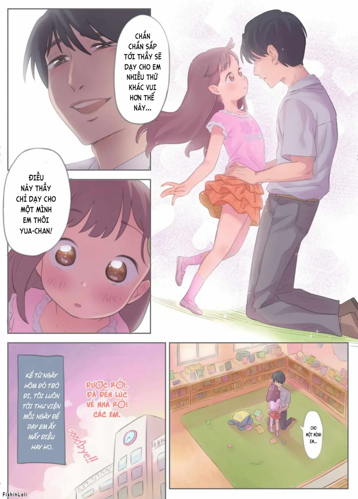 HentaiVN.net - Ảnh 7 - Cô gái ngây thơ Yua-chan - mối tình bị cấm đoán với giáo viên tàn bạo... [Innocent Girl Yua-chan - forbidden love affair with sadistic teacher...] - Oneshot
