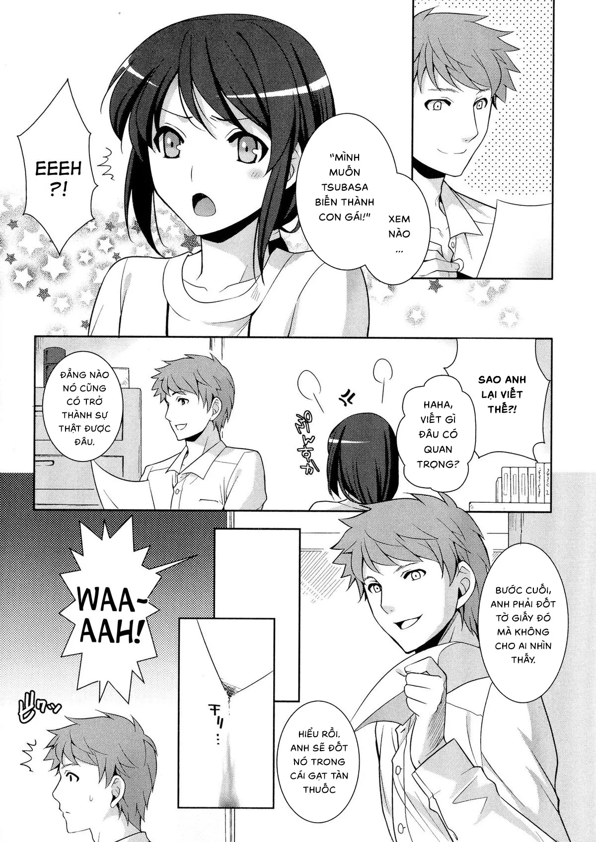 HentaiVN.net - Ảnh 5 - Phép thuật diệu kì! [Omajinai wa Hodohodo ni!; Don't go too crazy with magic spells!; おまじないはホドホドに!] - 1-shot