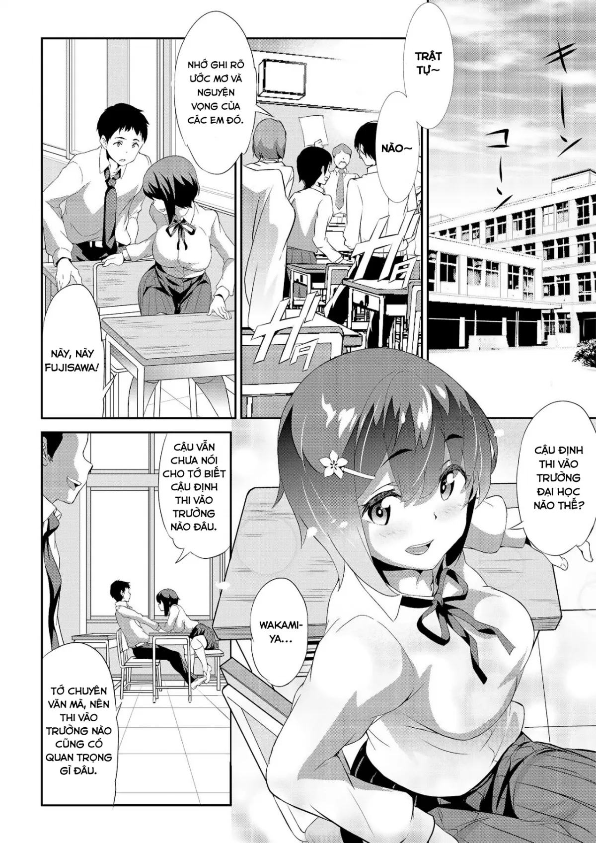 HentaiVN.net - Ảnh 8 - Himitsu (4-gatsu no Owarigoro) - Chap 1