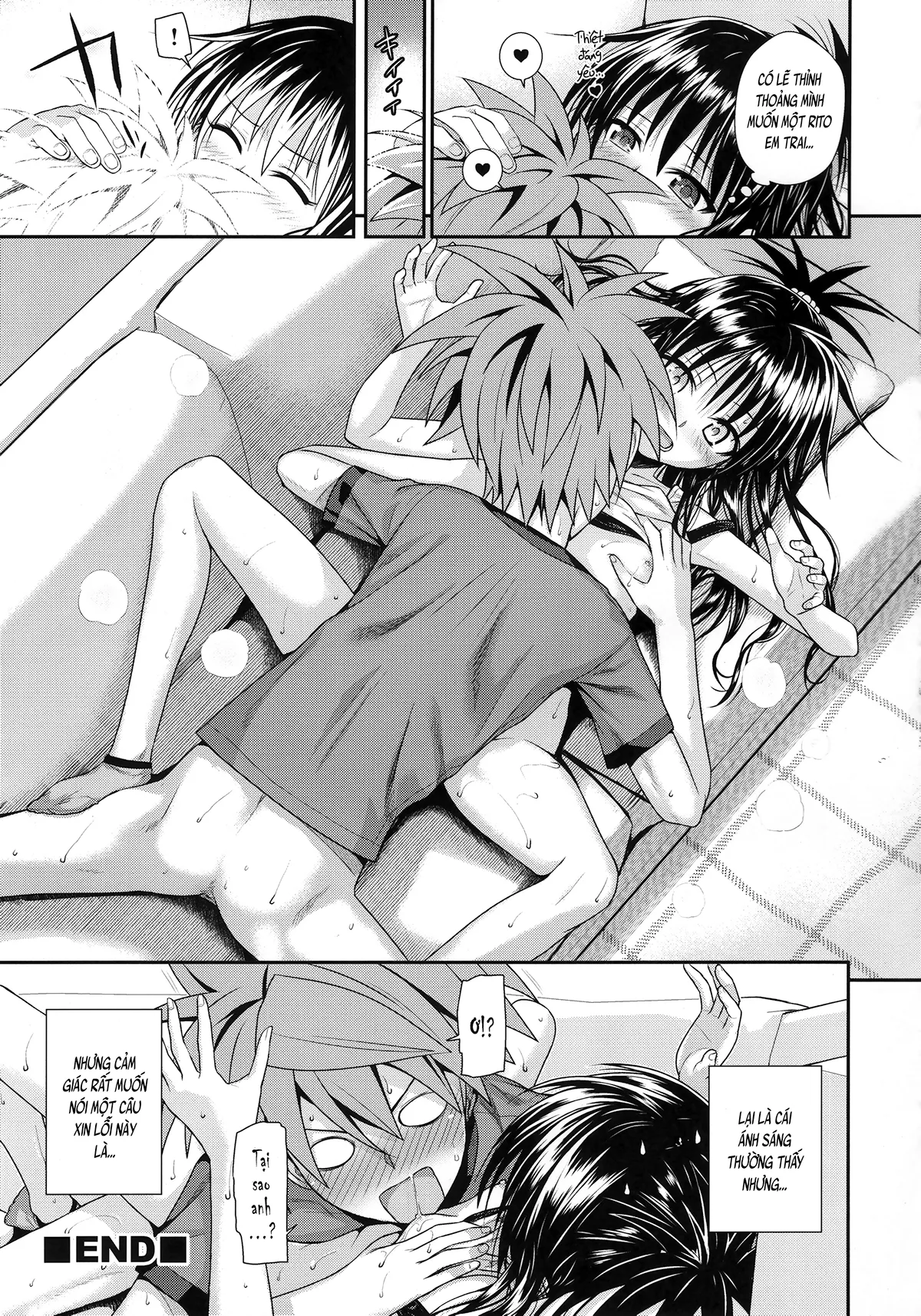 HentaiVN.net - Ảnh 9 - TRÁI CAM BÓNG ĐÊM MA THUẬT (To LOVE-Ru) [MAGICAL ORANGE DARKNESS (To LOVE-Ru)] - Oneshot