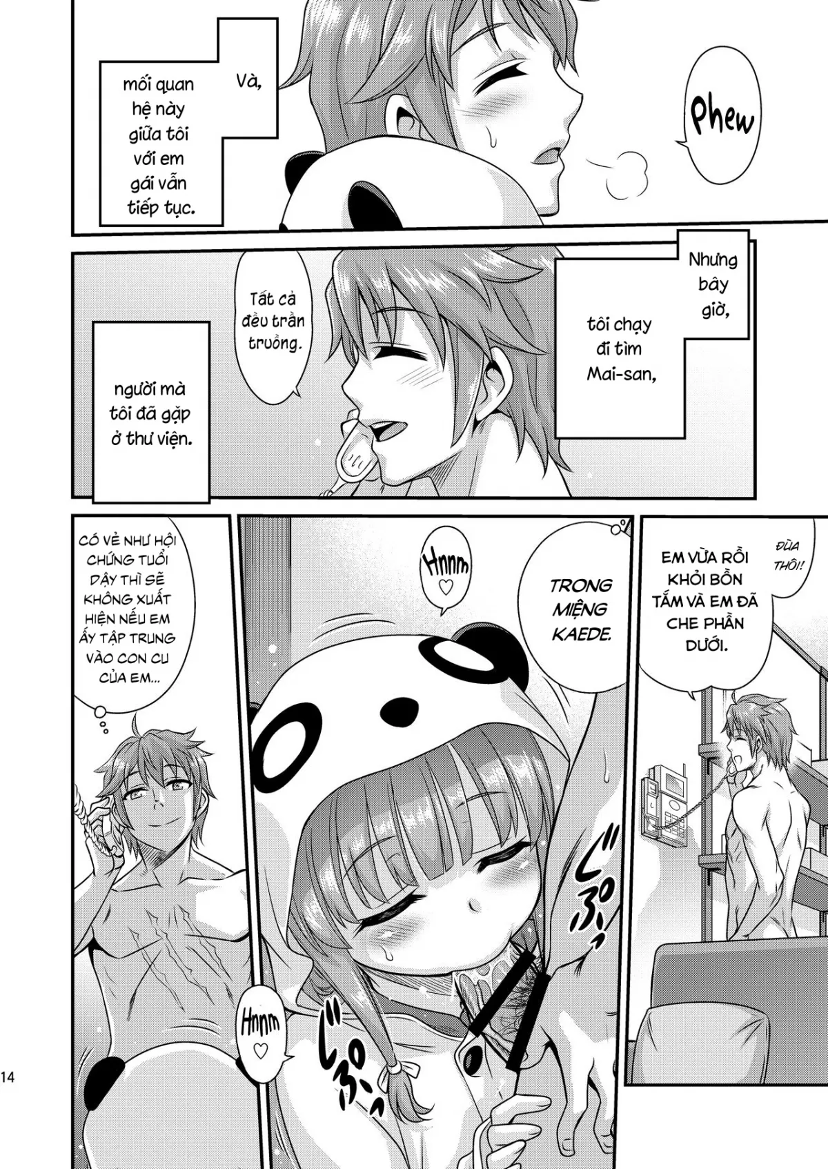 HentaiVN.net - Ảnh 12 - Kaede Shoukougun!! [かえで症候群!!] - Oneshot
